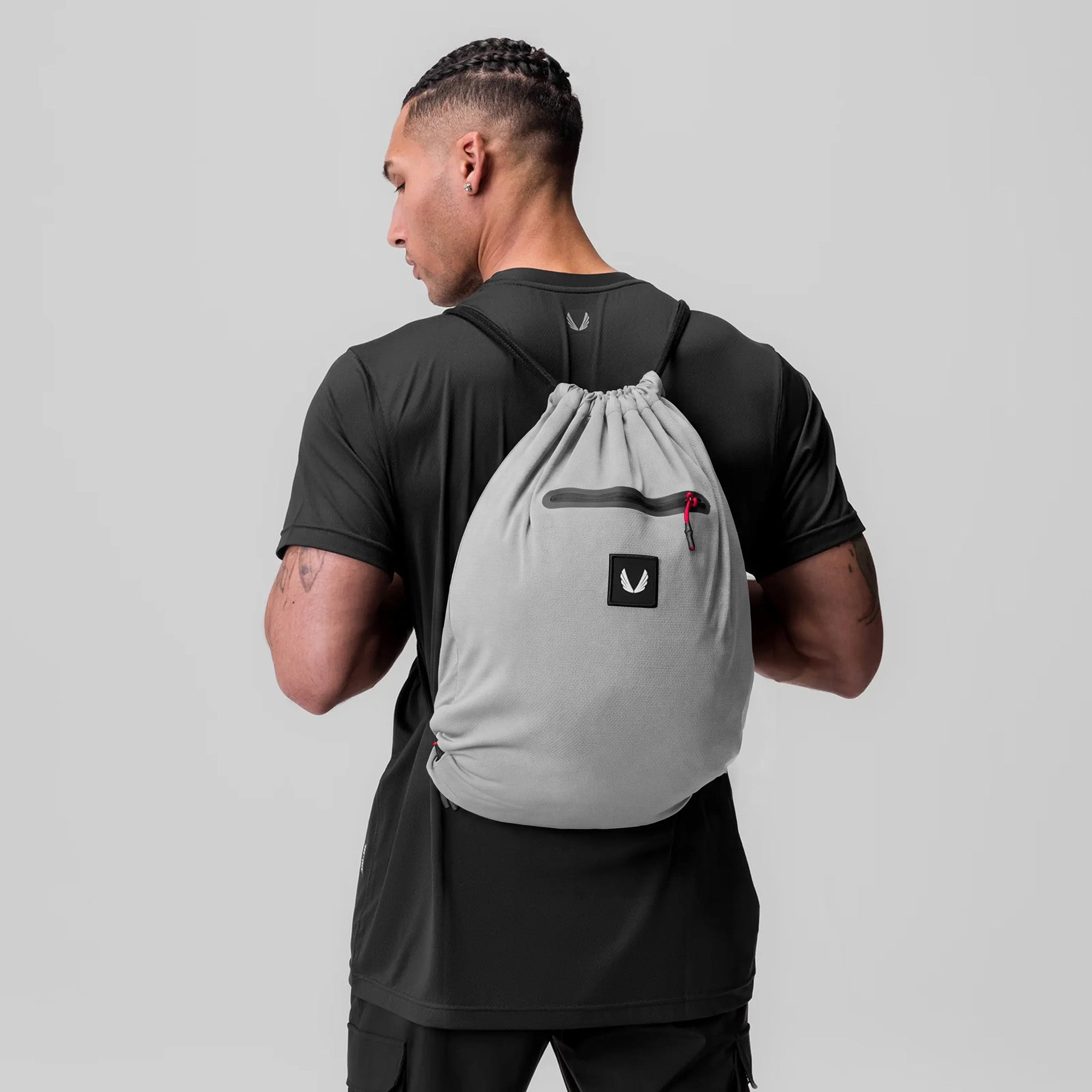 Antibacterial Mesh Drawstring Bag