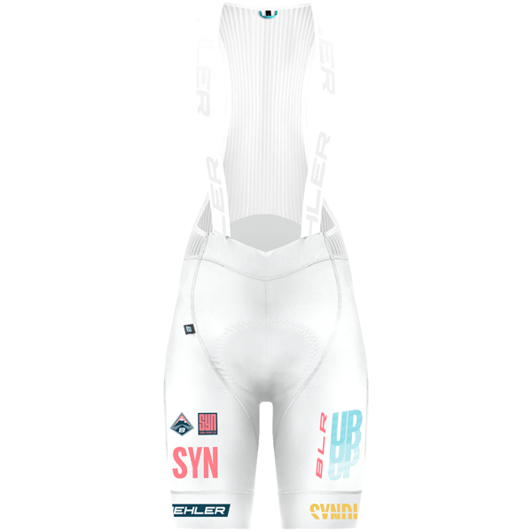 Biehler Syndicate Pro Race Team Bib Shorts in White for Men – DSTNC