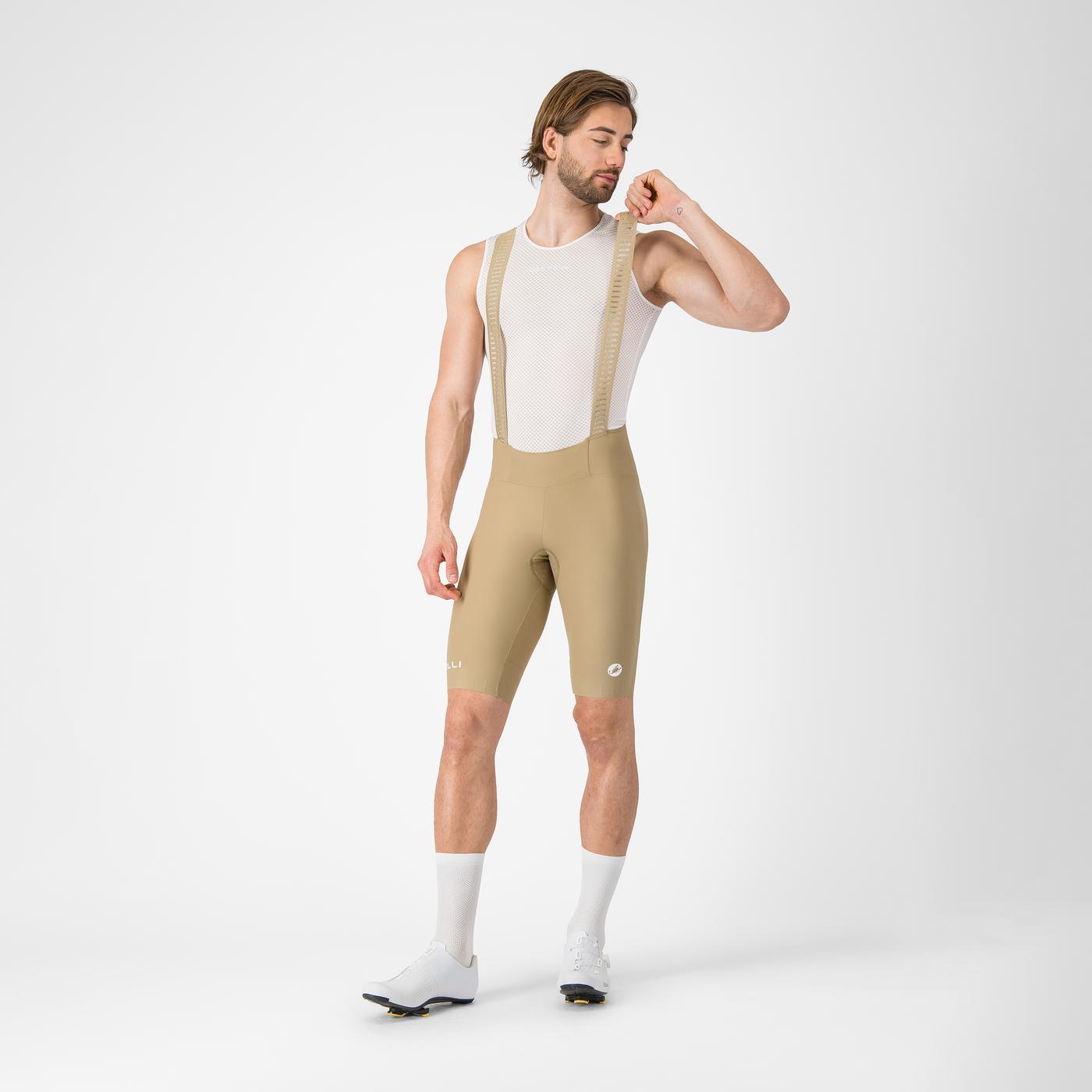 Espresso 2 Bib Shorts in Elmwood for Men