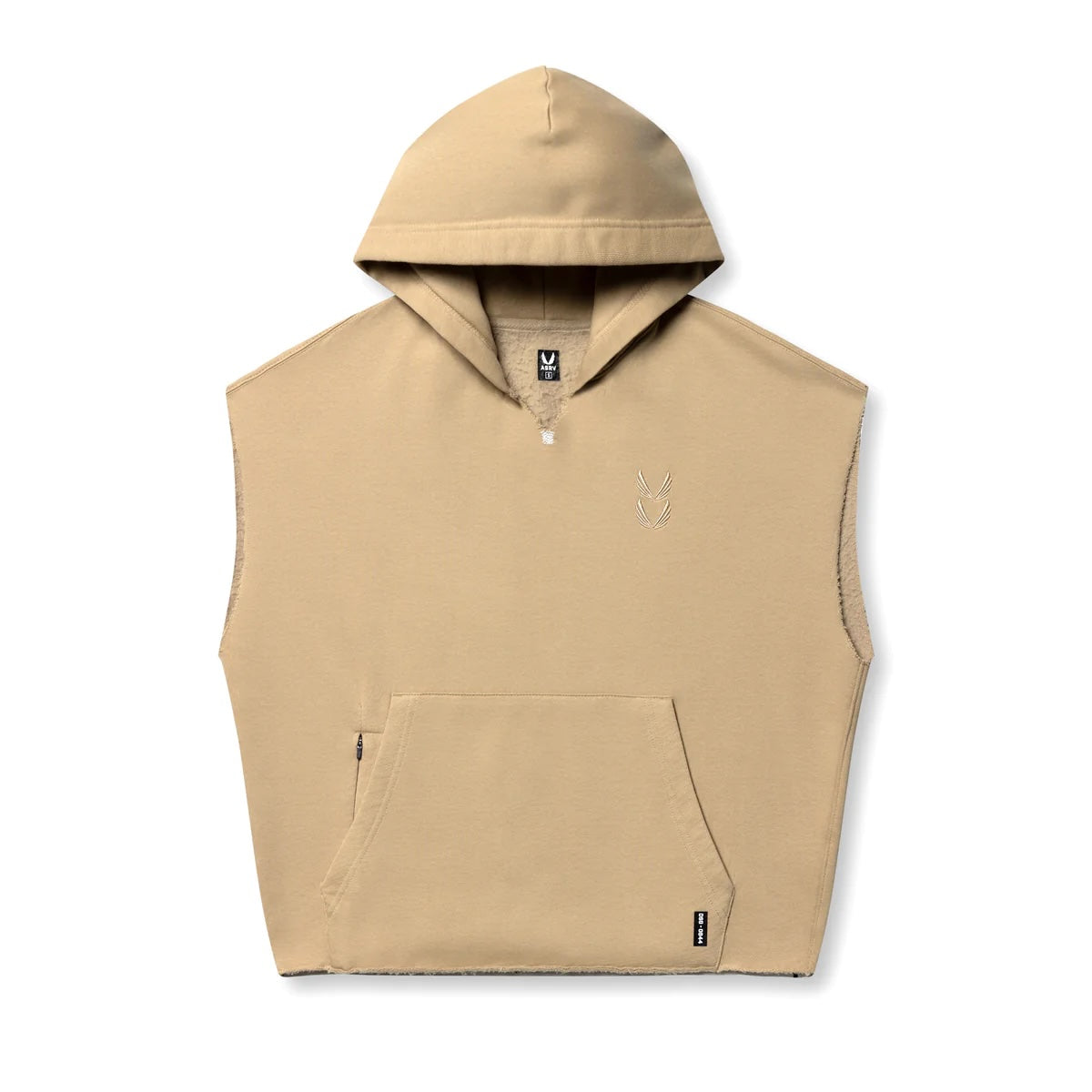 Tech Essential™ Raw Hem Cutoff Hoodie