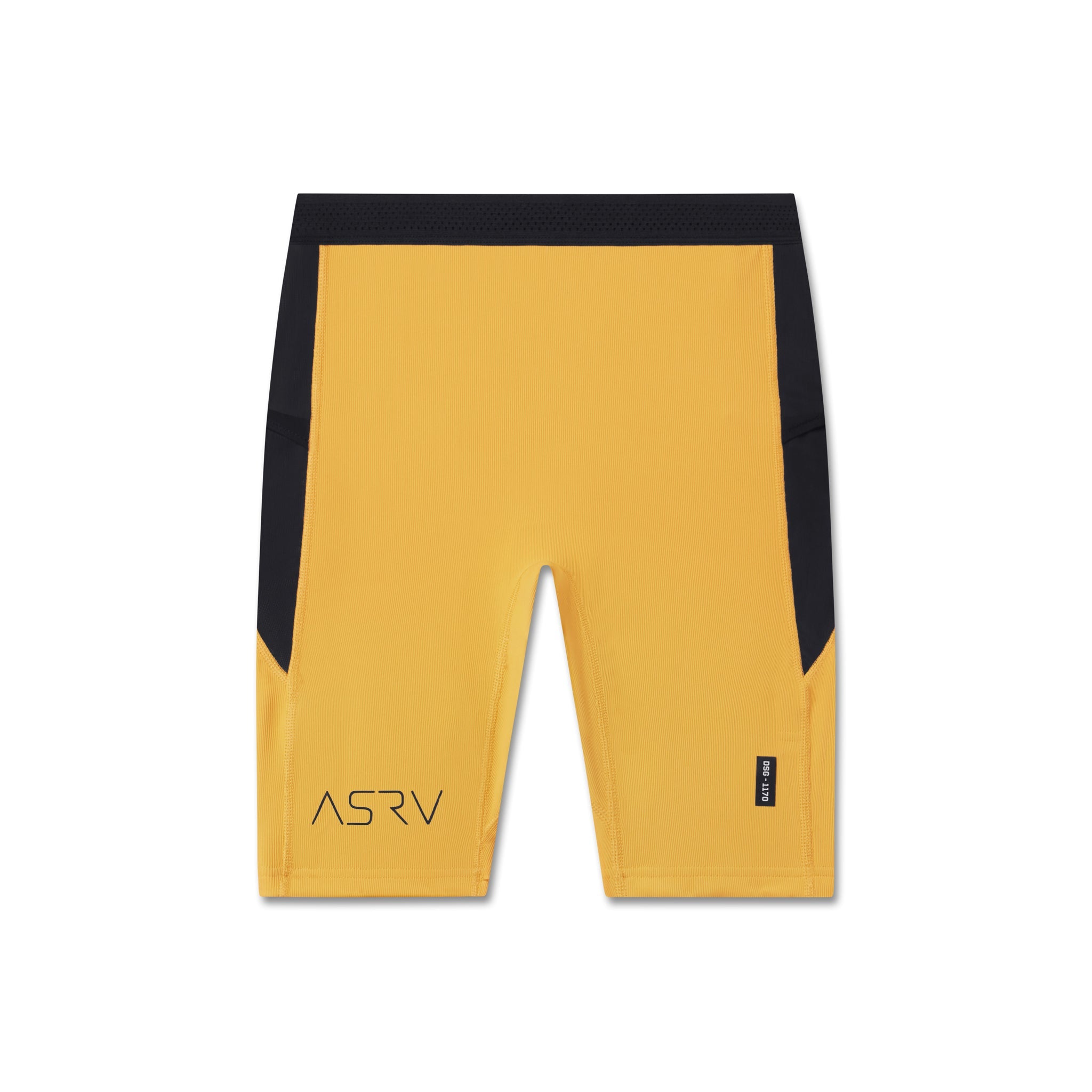 1170. Lycra® Ribbed Run Half-Tight - Amber