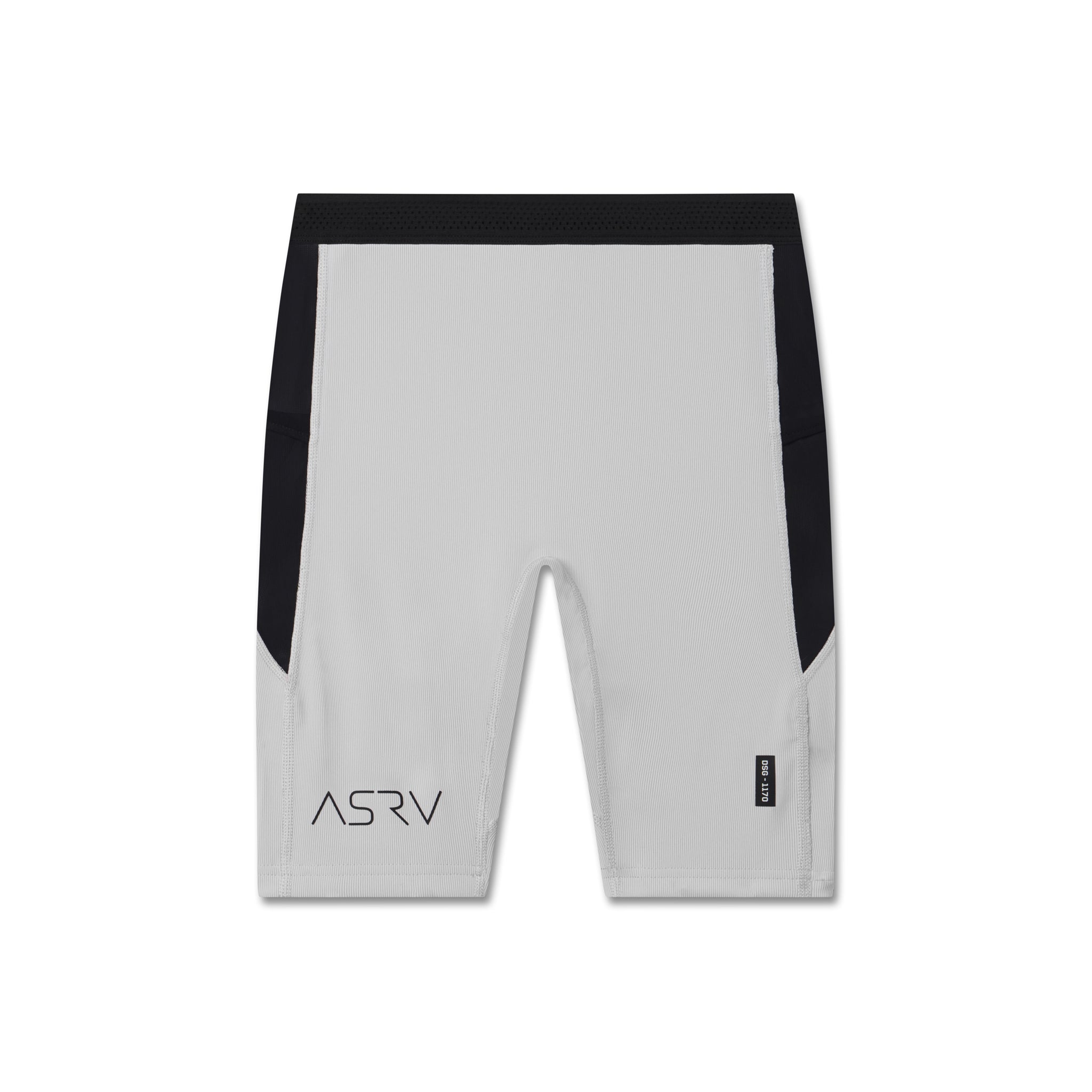 1170. Lycra® Ribbed Run Half-Tight - Slate Grey