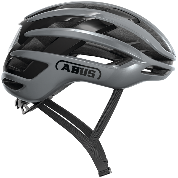 Abus AirBreaker 2.0 Road Helmet Graphite Silver - Large