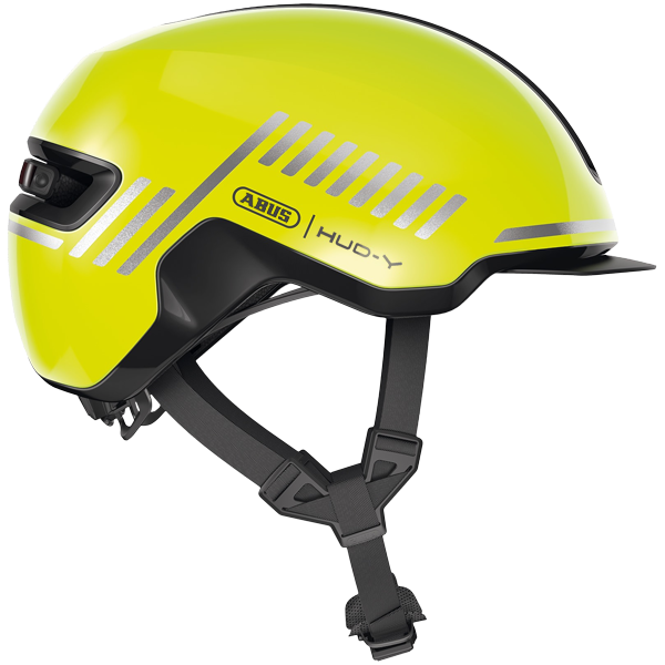 Abus Hud-Y Helmet, Signal Yellow / M