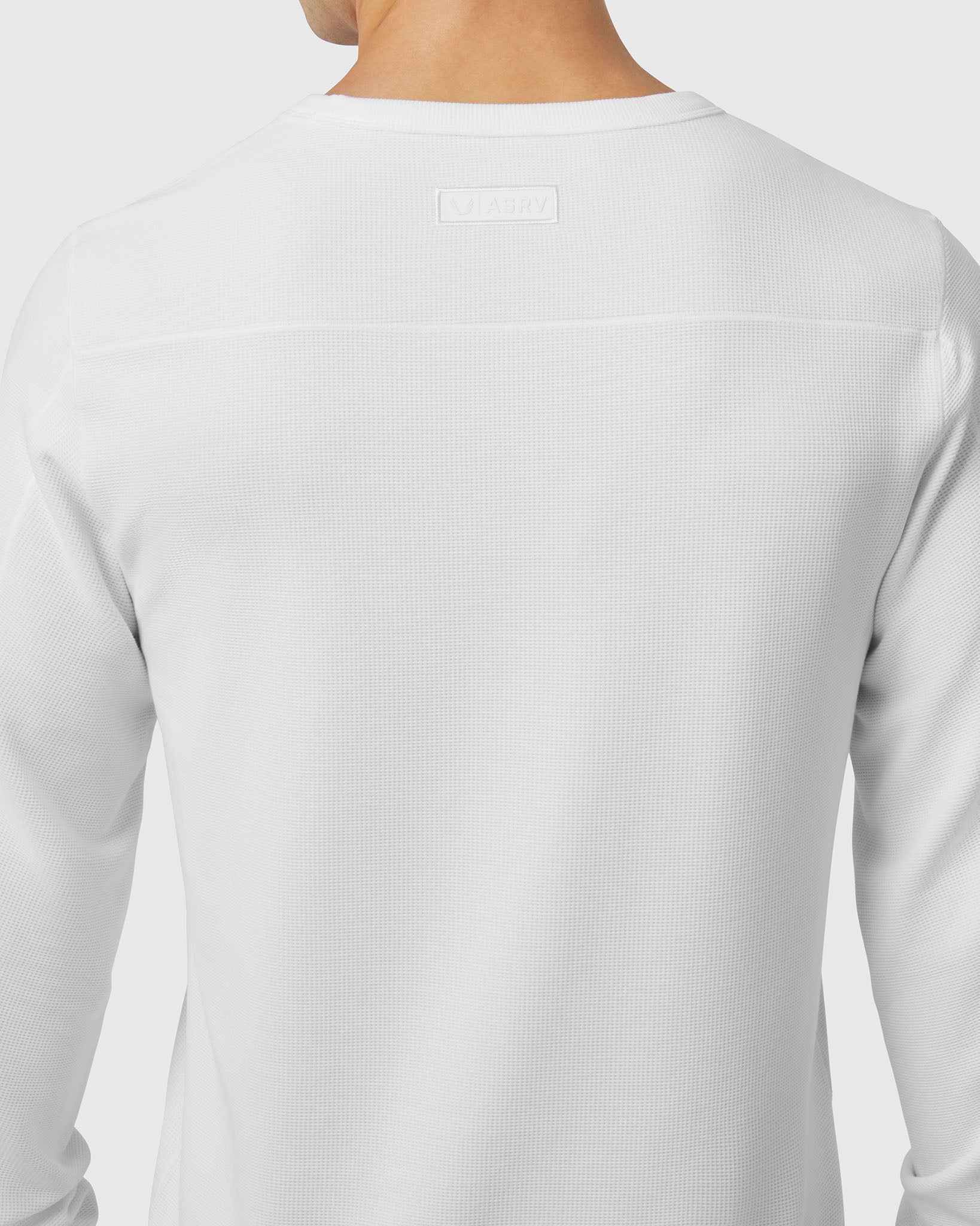 Tech-Waffle™ Longsleeve - White