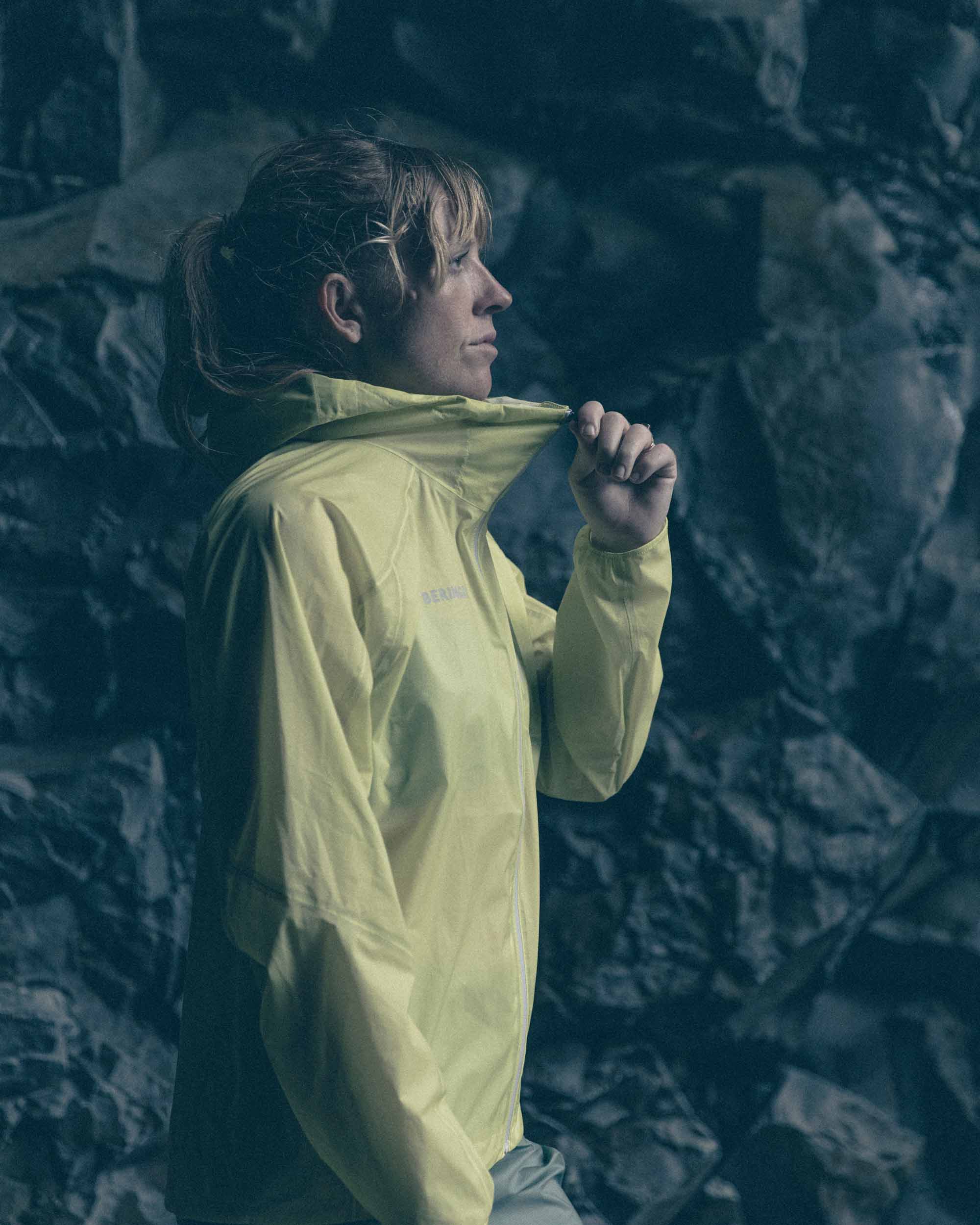Unisex Dragonfly Waterproof Jacket - HAV Orange