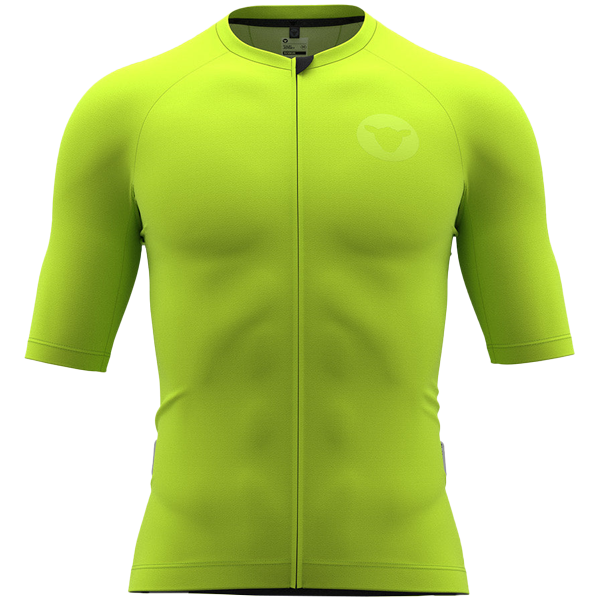 Black Sheep Cycling Tour Jersey in Acid Lime for Men – DSTNC