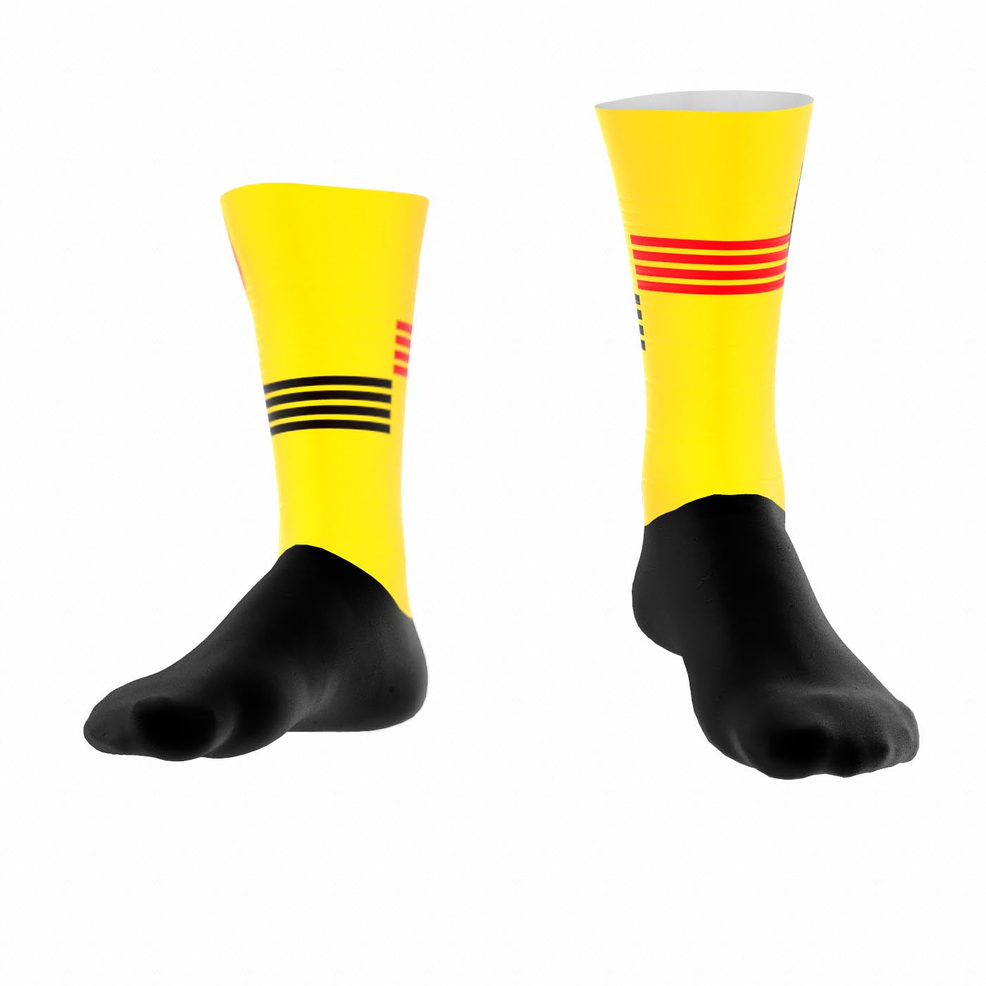 Official Team Belgium Technical Socks Yellow – Olympic Edition