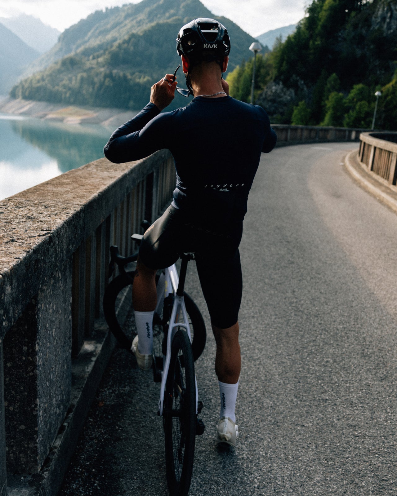 Isadore Debut Thermal Bib Shorts in Black