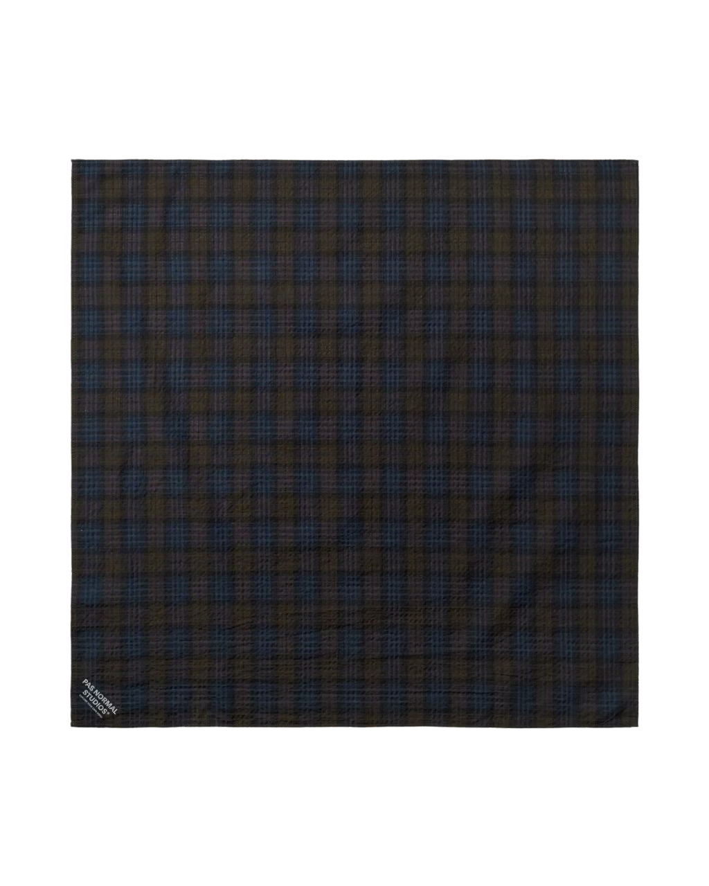 Off-Race Seersucker Bandana