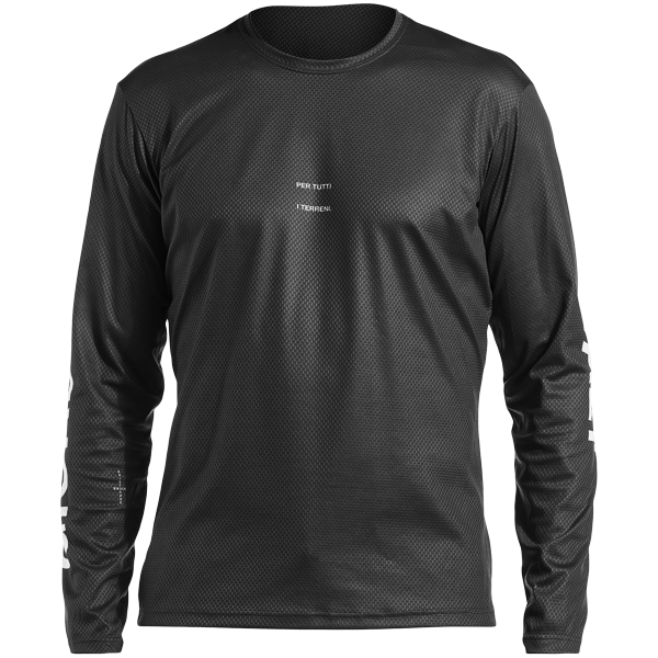 ASRV Warpflexx™ Compression Mock Neck Long Sleeve Tee - Black