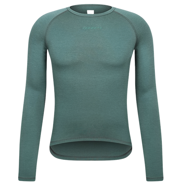 Isadore Merino Long Sleeve Base Layer in Smoke Pine for Men – DSTNC