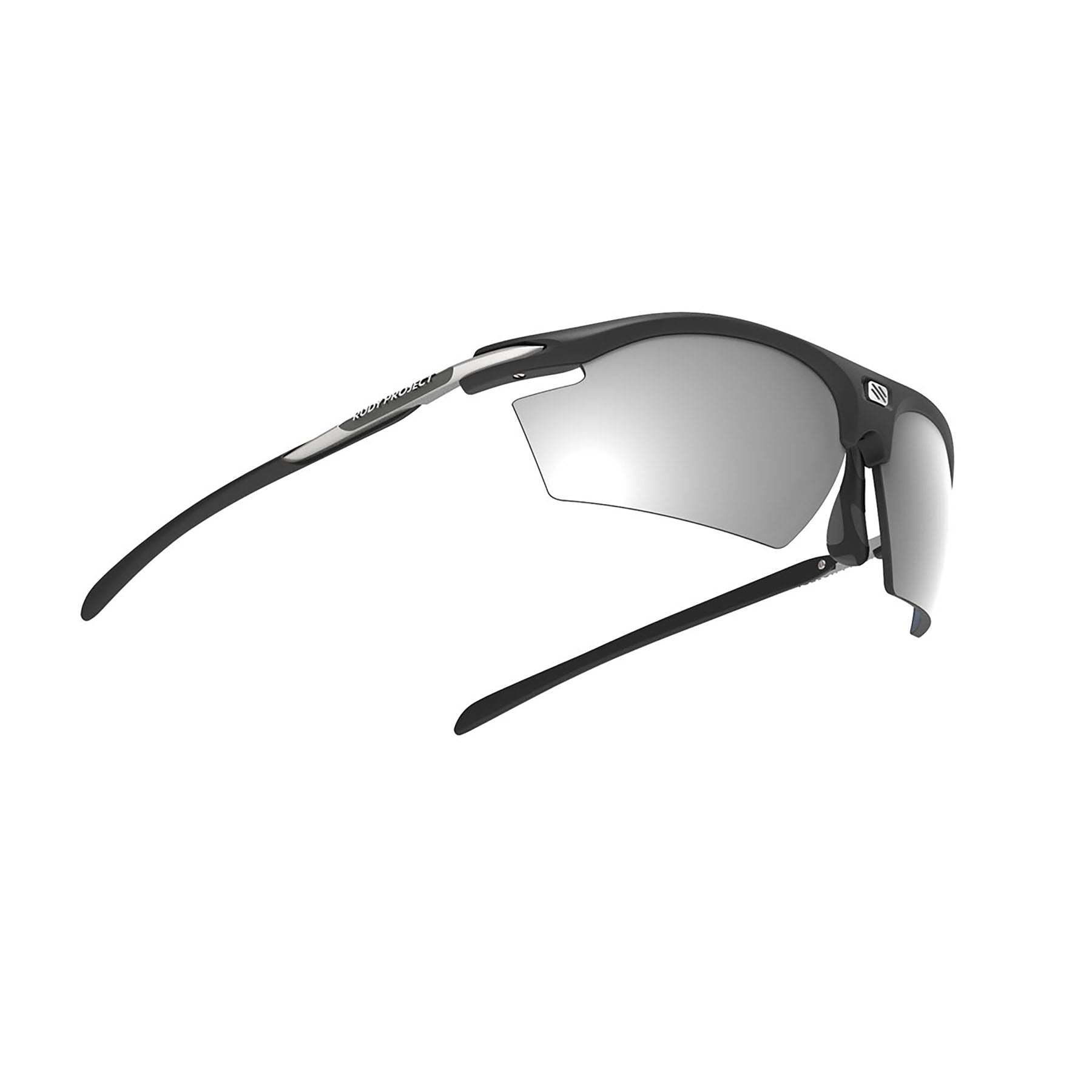 Rudy Project prescription ready sportrx running and cycling sunglasses#color_rydon-matte-black-frame-and-laser-black-lenses