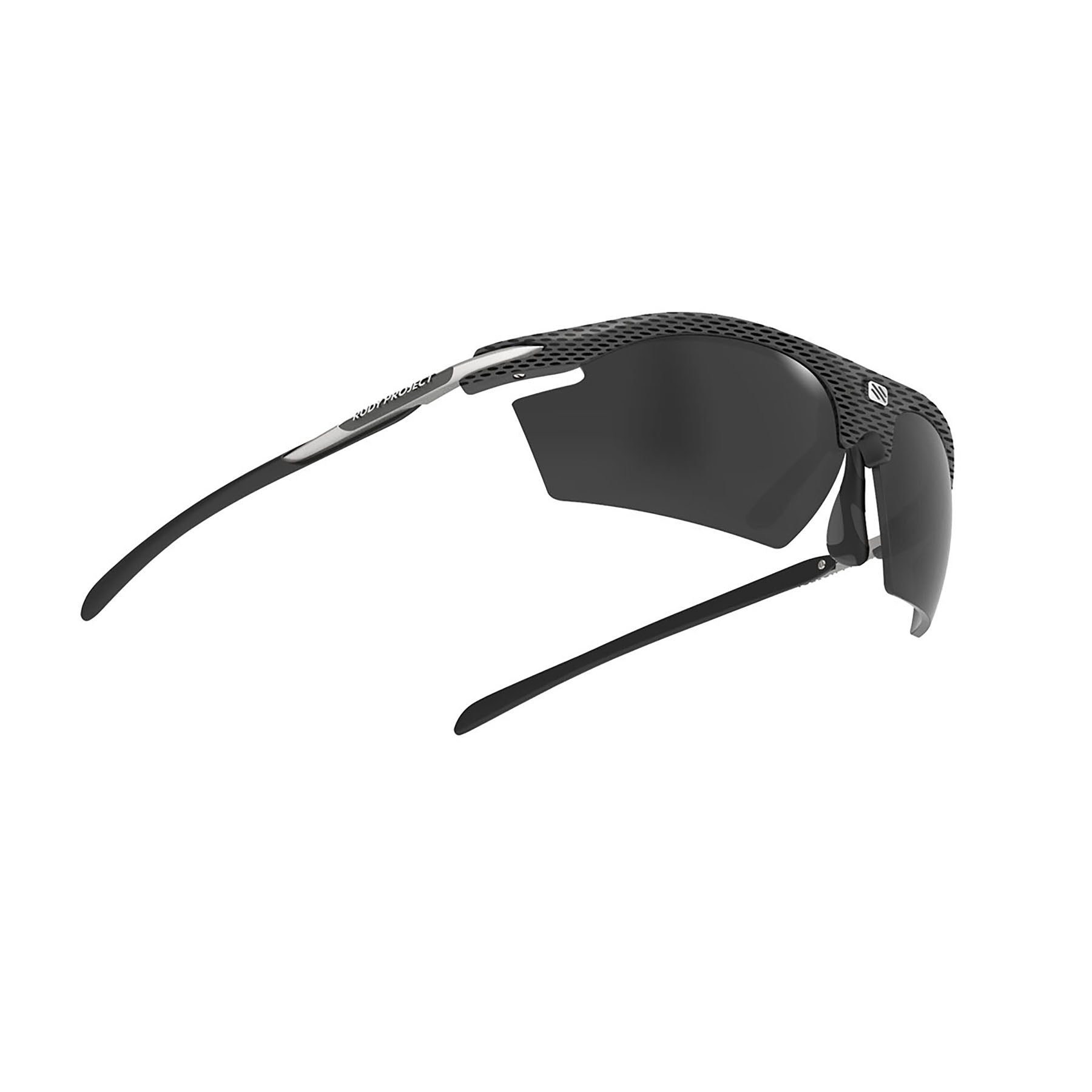 Rudy Project prescription ready sportrx running and cycling sunglasses#color_rydon-carbon-frame-and-smoke-black-lenses