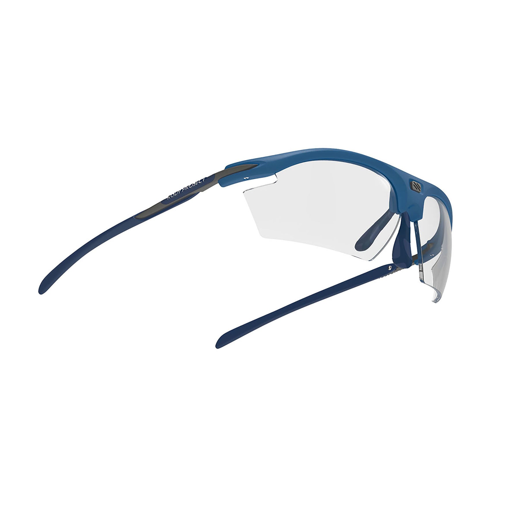 Rudy Project prescription ready running and cycling sunglasses#color_rydon-pacific-blue-matte-frame-and-impactx-photochromic-2-black-lenses