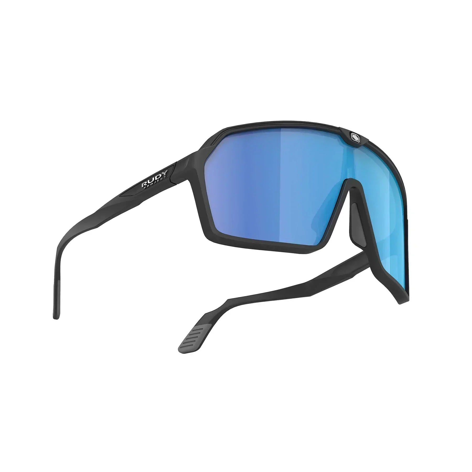 Rudy Project Spinshield running and cycling sport sunglasses#color_spinshield-black-matte-with-multilaser-blue-lenses