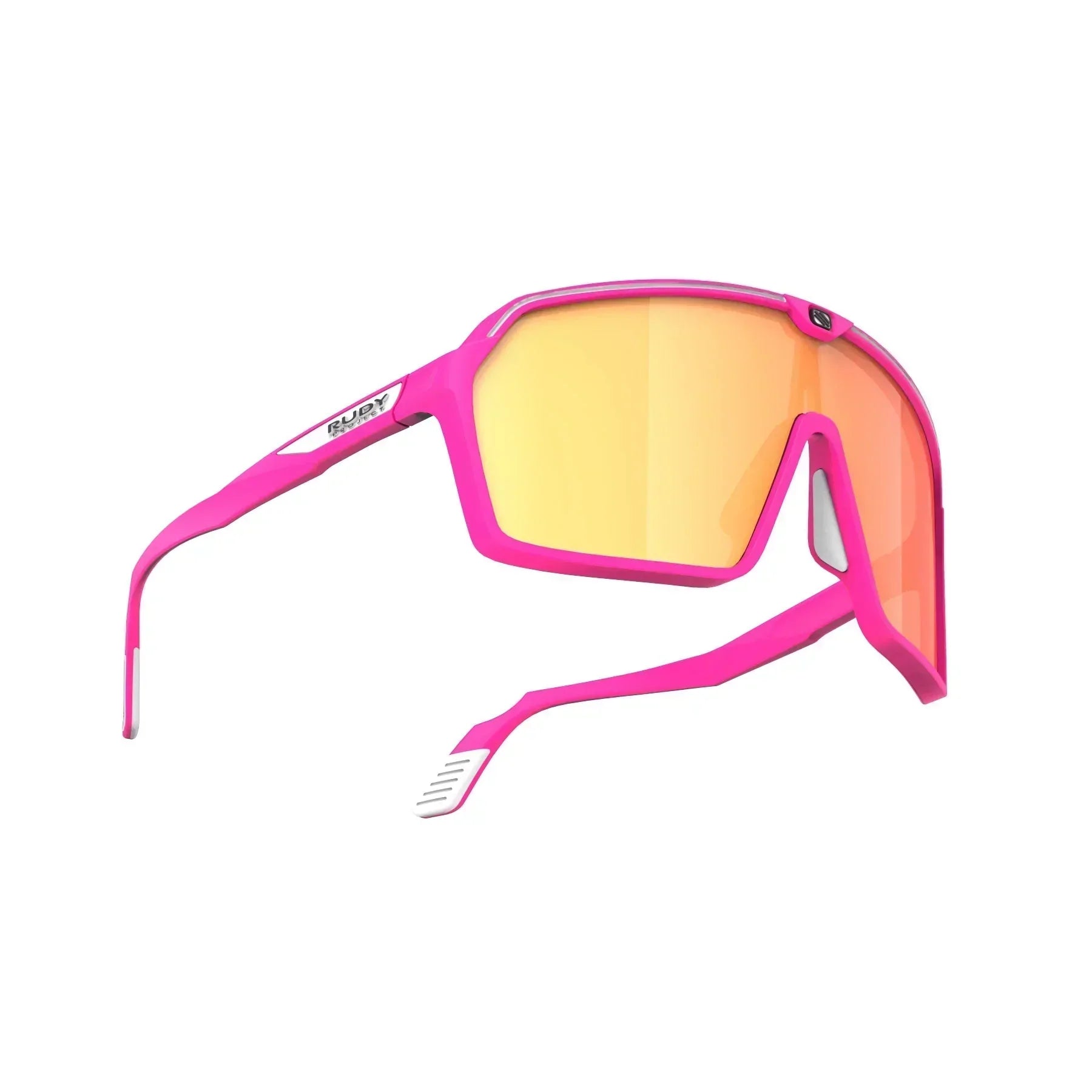 Rudy Project Spinshield running and cycling sunglasses#color_spinshield-pink-fluo-with-multilaser-orange-lenses