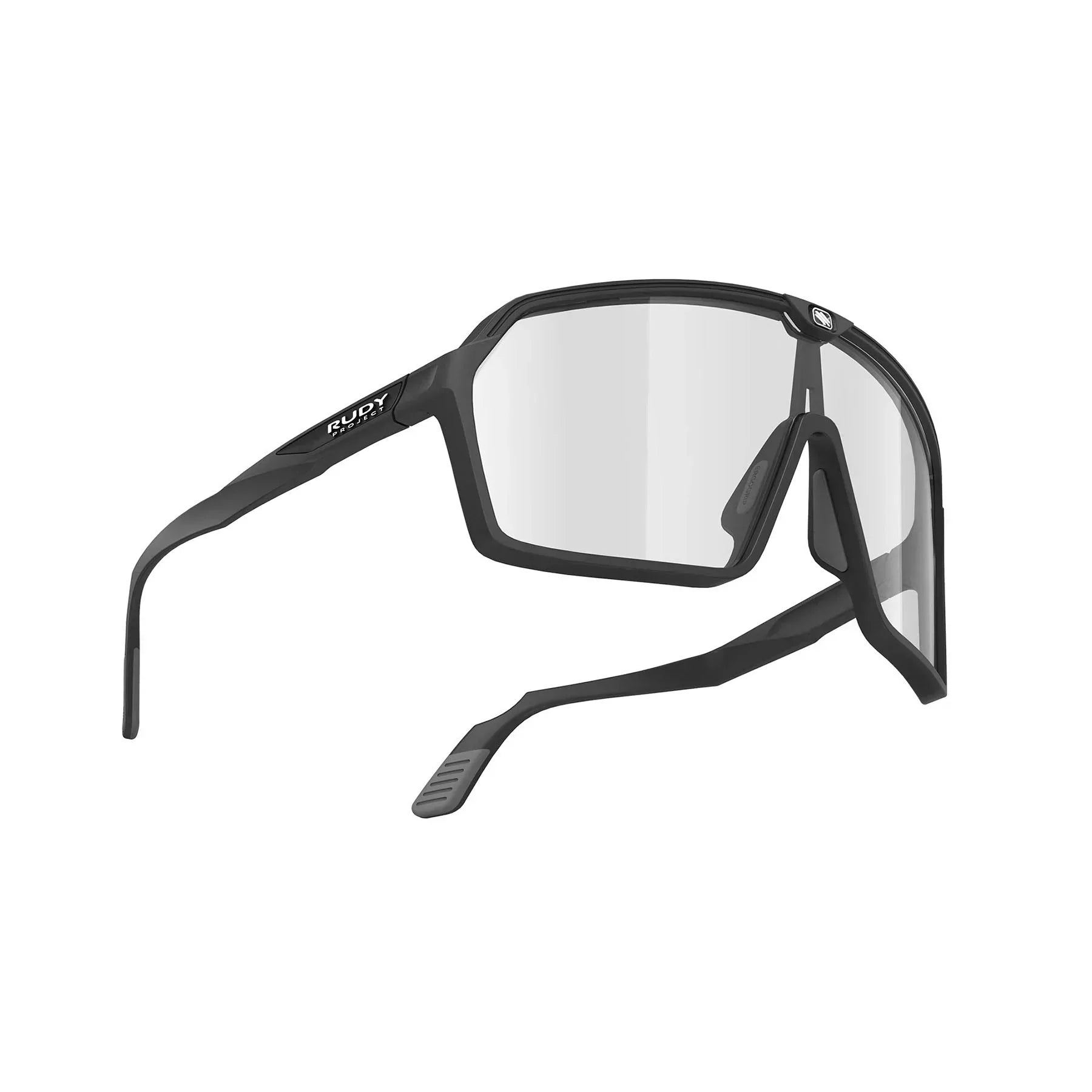Rudy Project Spinshield running and cycling sunglasses#color_spinshield-black-matte-with-impactx-photochromic-2-black-lenses