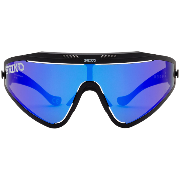 Briko x Retrosuperfuture Detector in Black Frame Blue Lenses – DSTNC