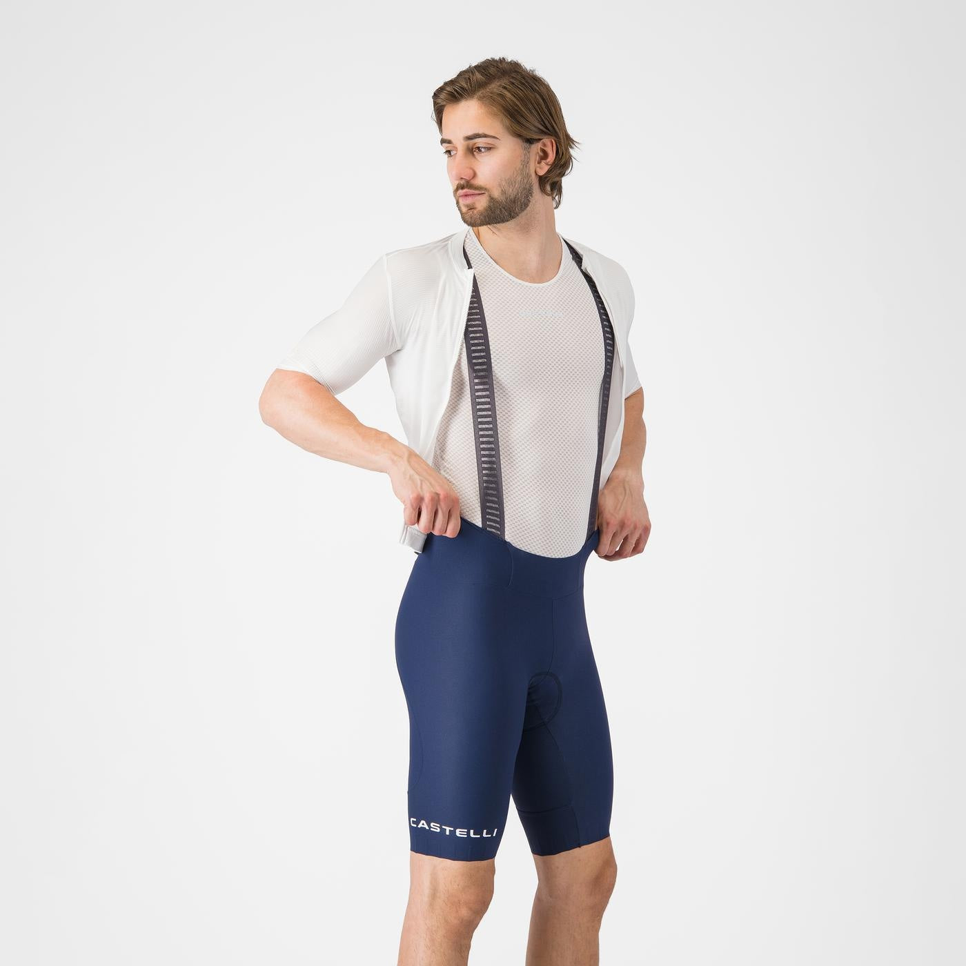 Espresso 2 Bib Shorts in Belgian Blue for Men