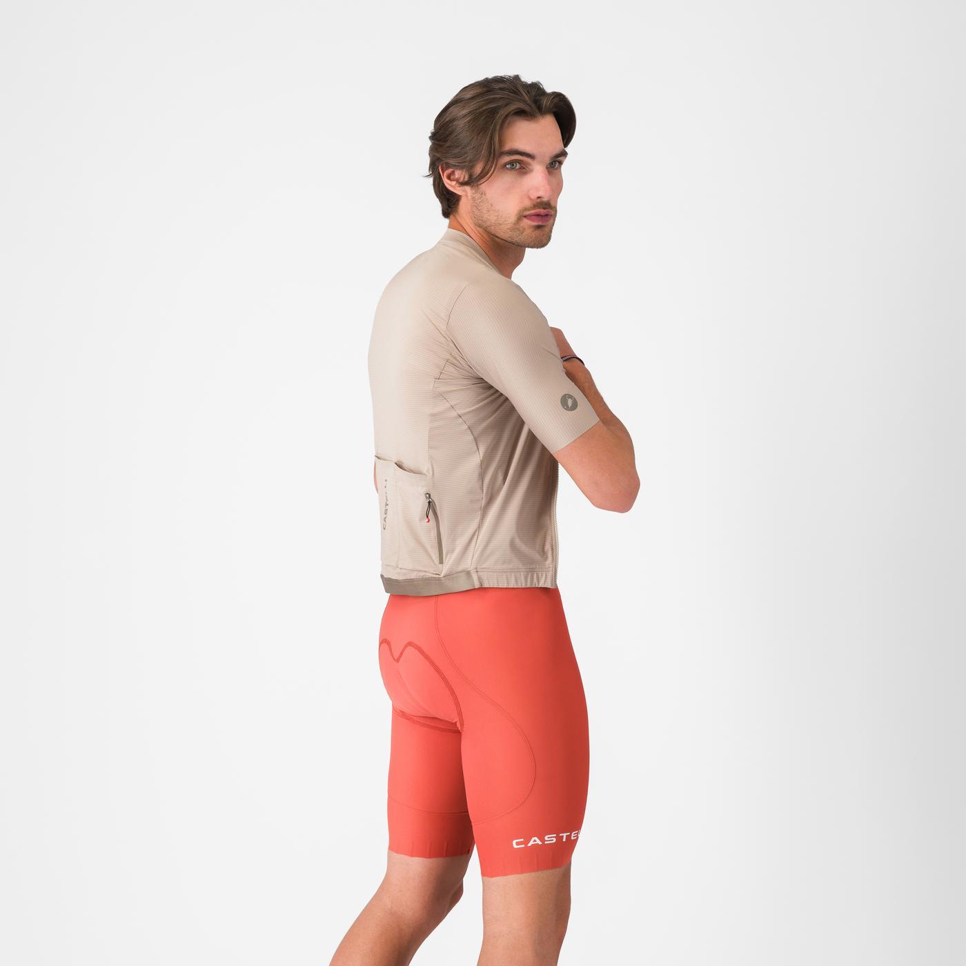Espresso 2 Bib Shorts in Paprika for Men