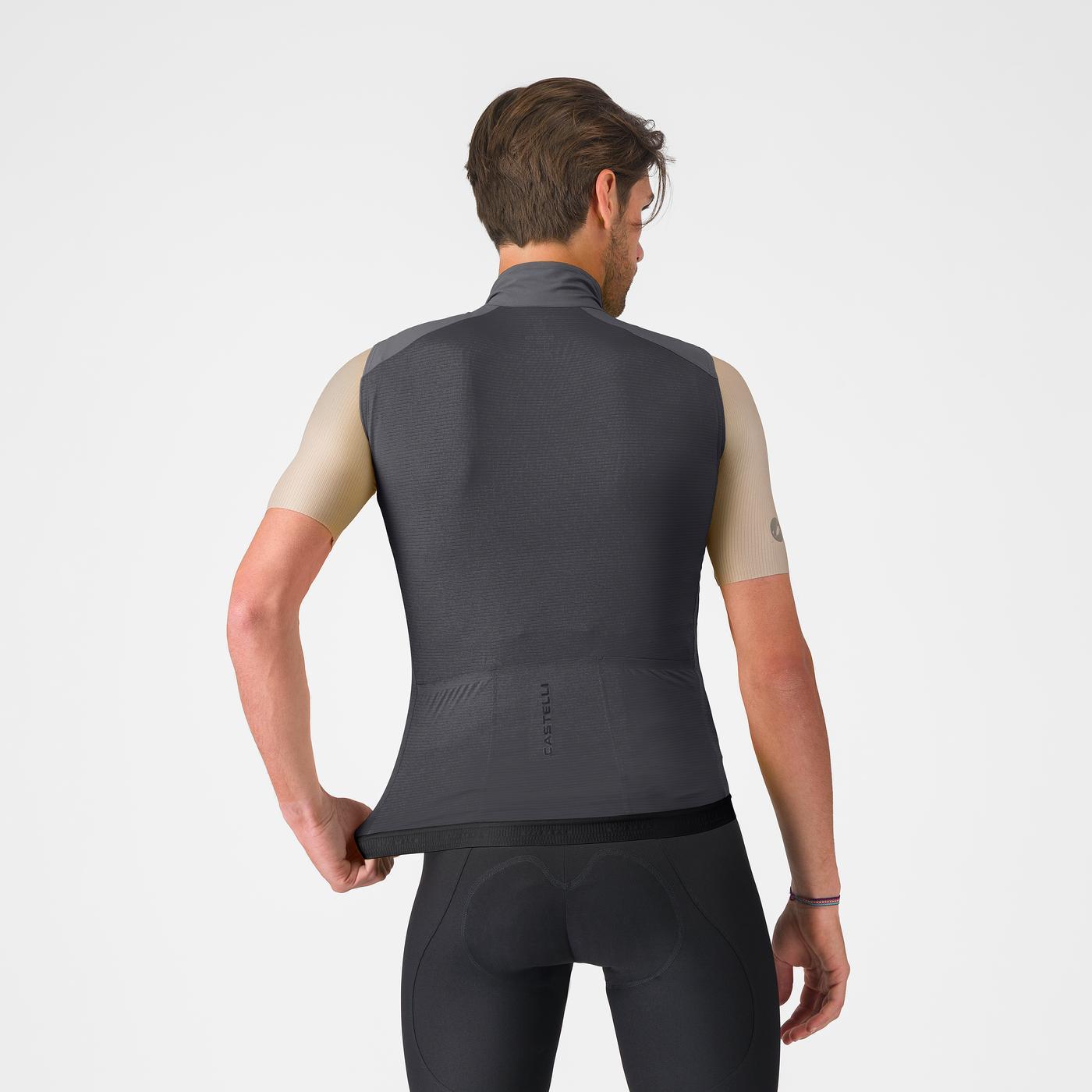 CASTELLI カステリMORTIROLO VEST ブラック Lサイズ Castelli Espresso Vest in Black for Men – DSTNC
