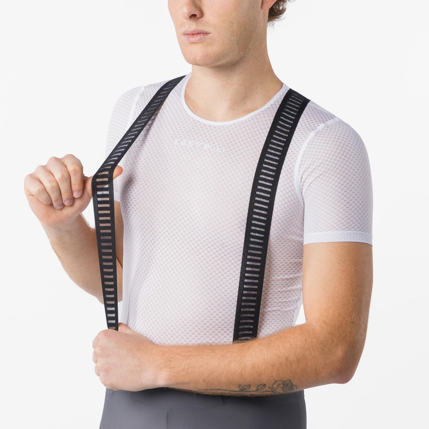 Espresso 2 Bib Shorts in Smoky Grey for Men