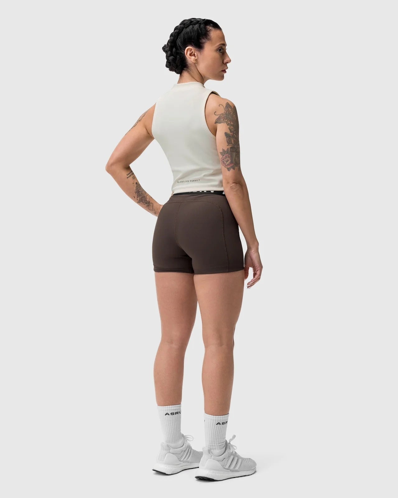 Lycra® Ribbed Mockneck Tank