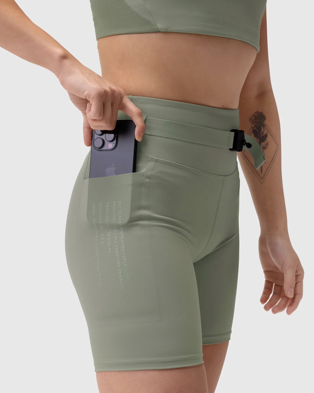 Lycra® 3-in-1 Biker Short