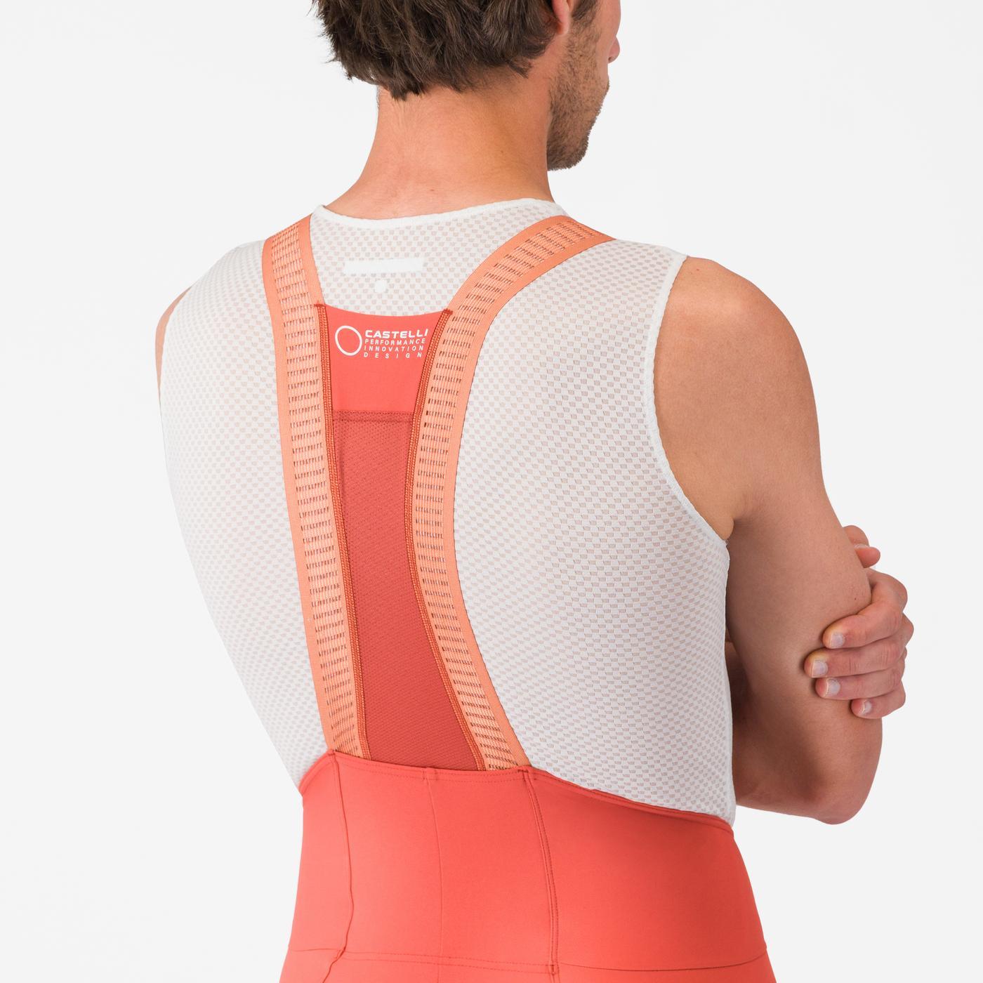 Espresso 2 Bib Shorts in Paprika for Men