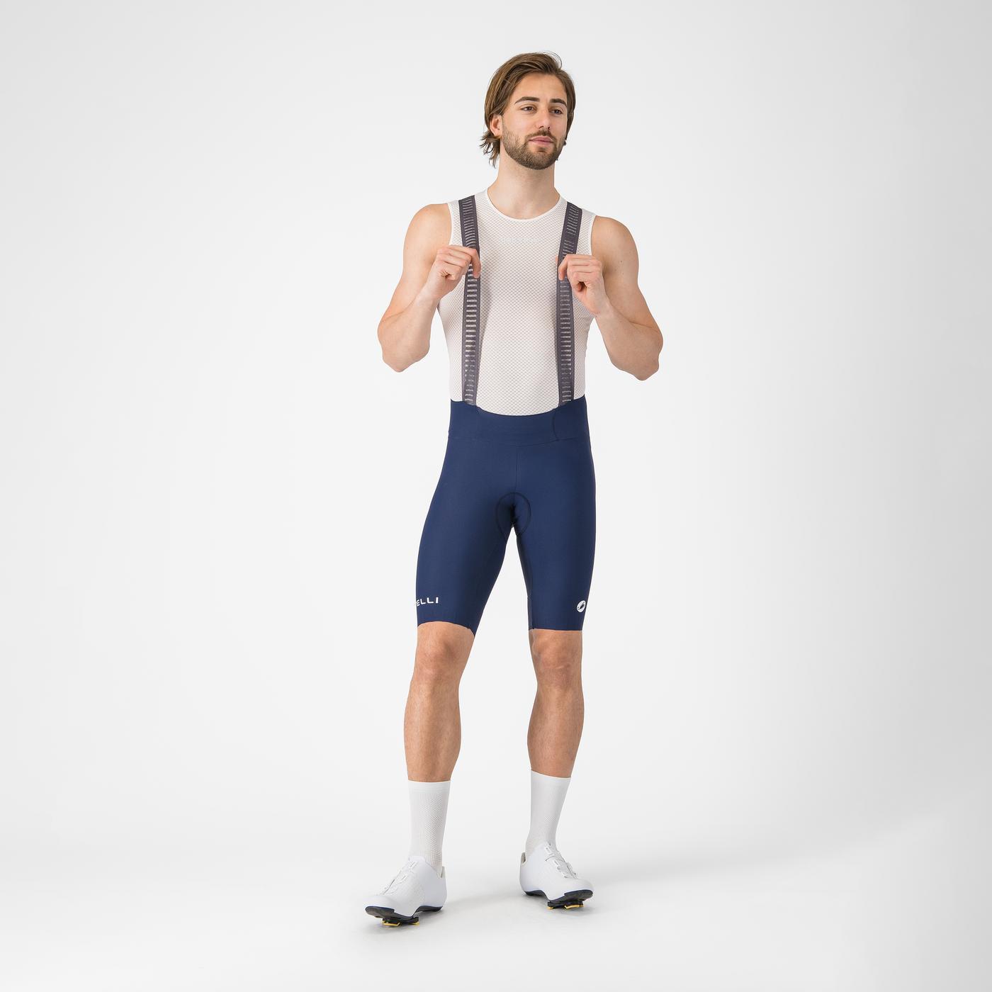 Espresso 2 Bib Shorts in Belgian Blue for Men