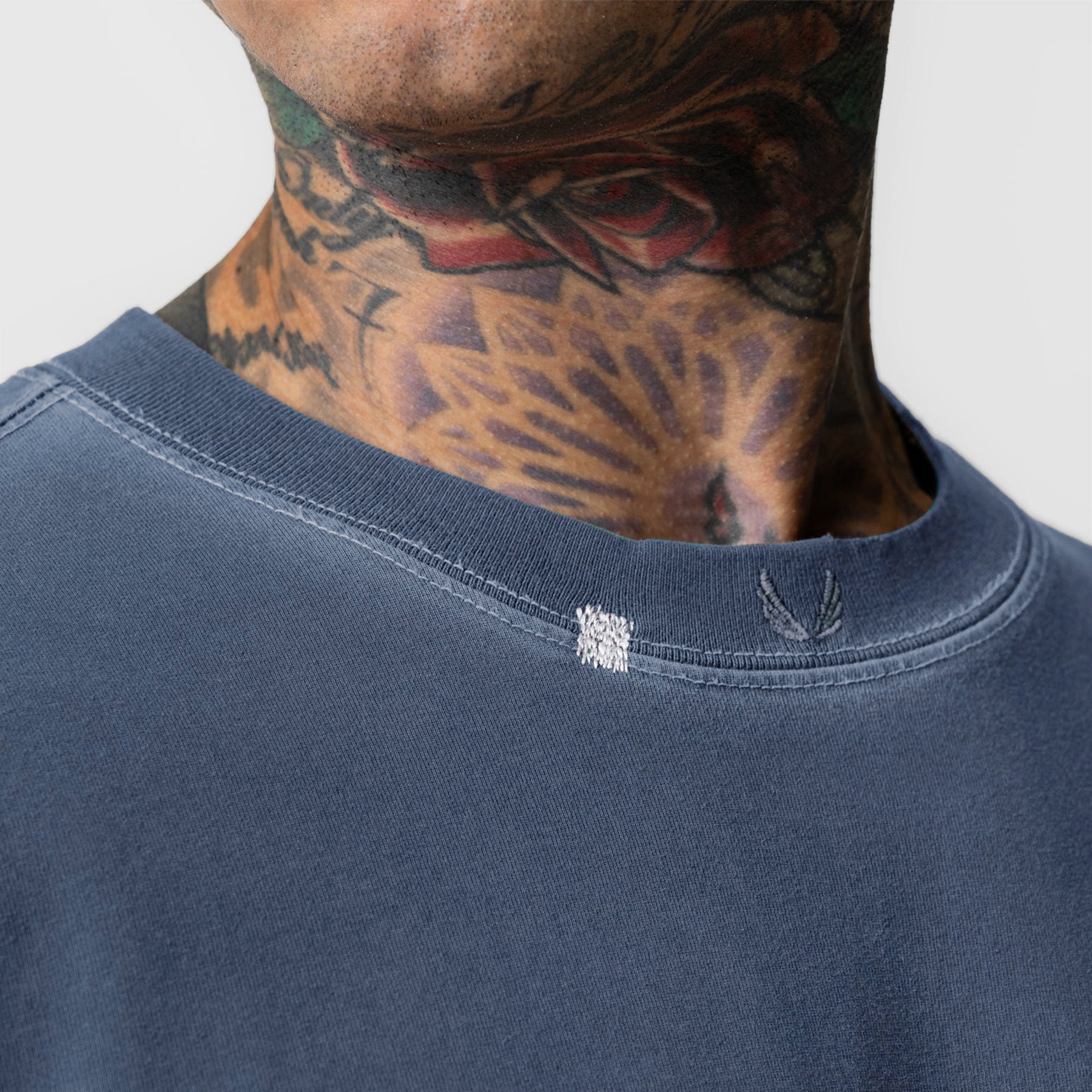 0797. Tech Essential™ Relaxed Tee - Faded Navy