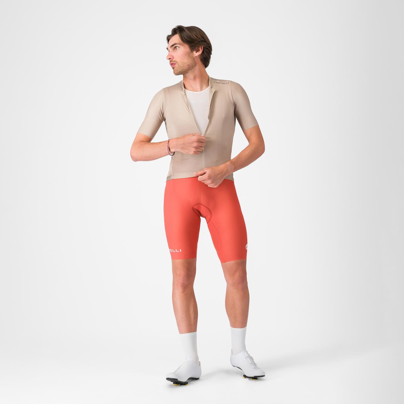 Espresso 2 Bib Shorts in Paprika for Men