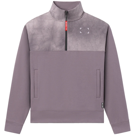 Tech-Terry™ Paneled Quarter Zip Pullover