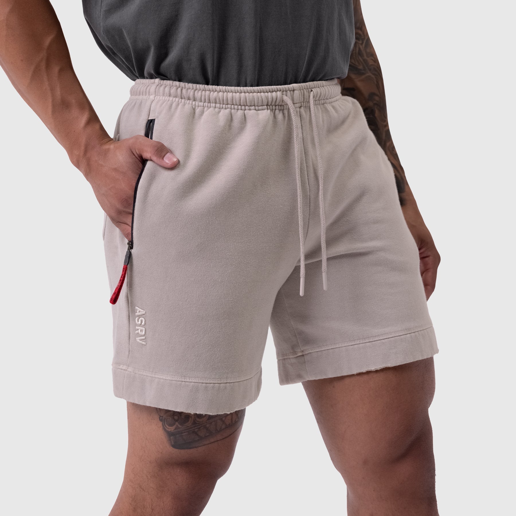 0921. Tech Essential™ Sweat Short - Faded Chai