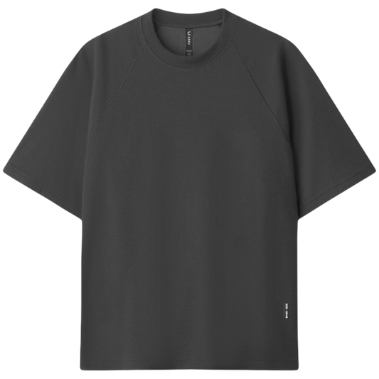 Waffle Knit Oversized Tee