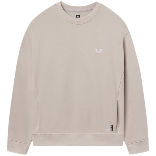 Herringbone Terry Crew Neck