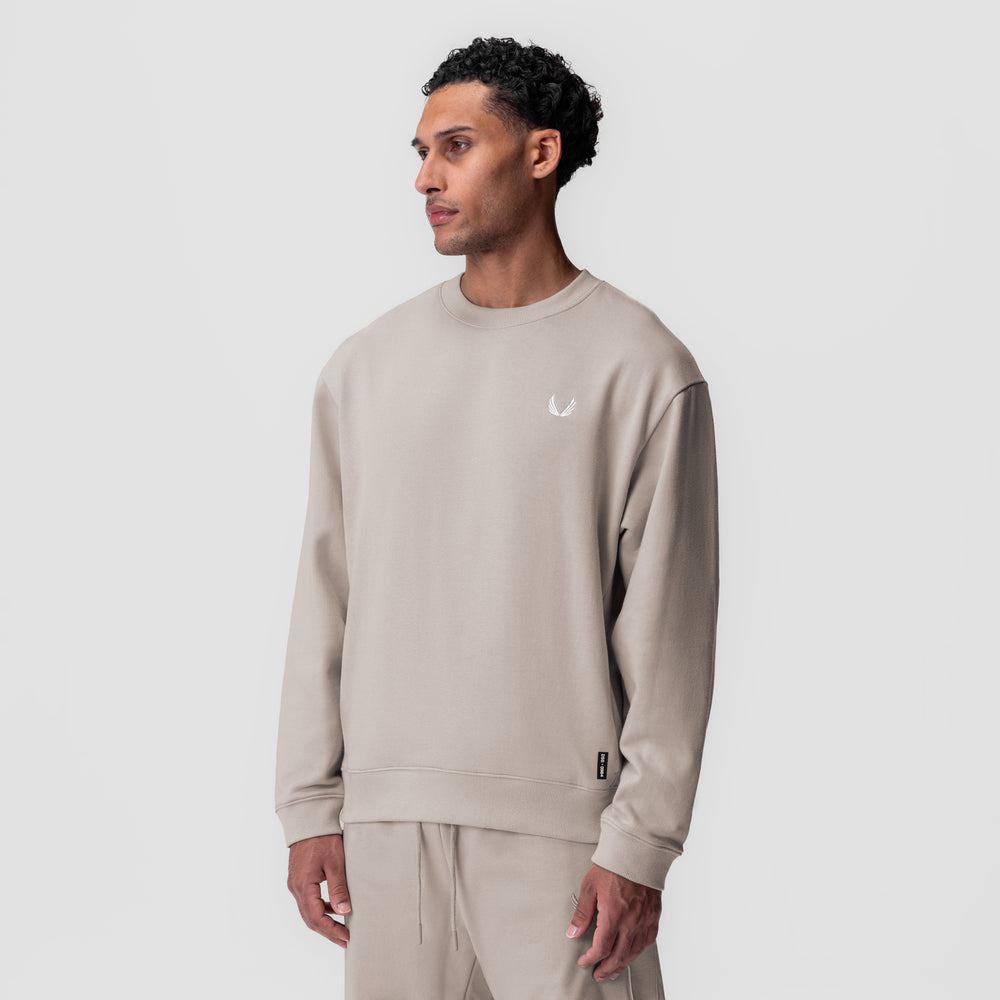 Herringbone Terry Crew Neck