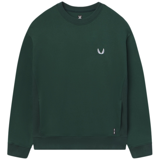 Herringbone Terry Crew Neck