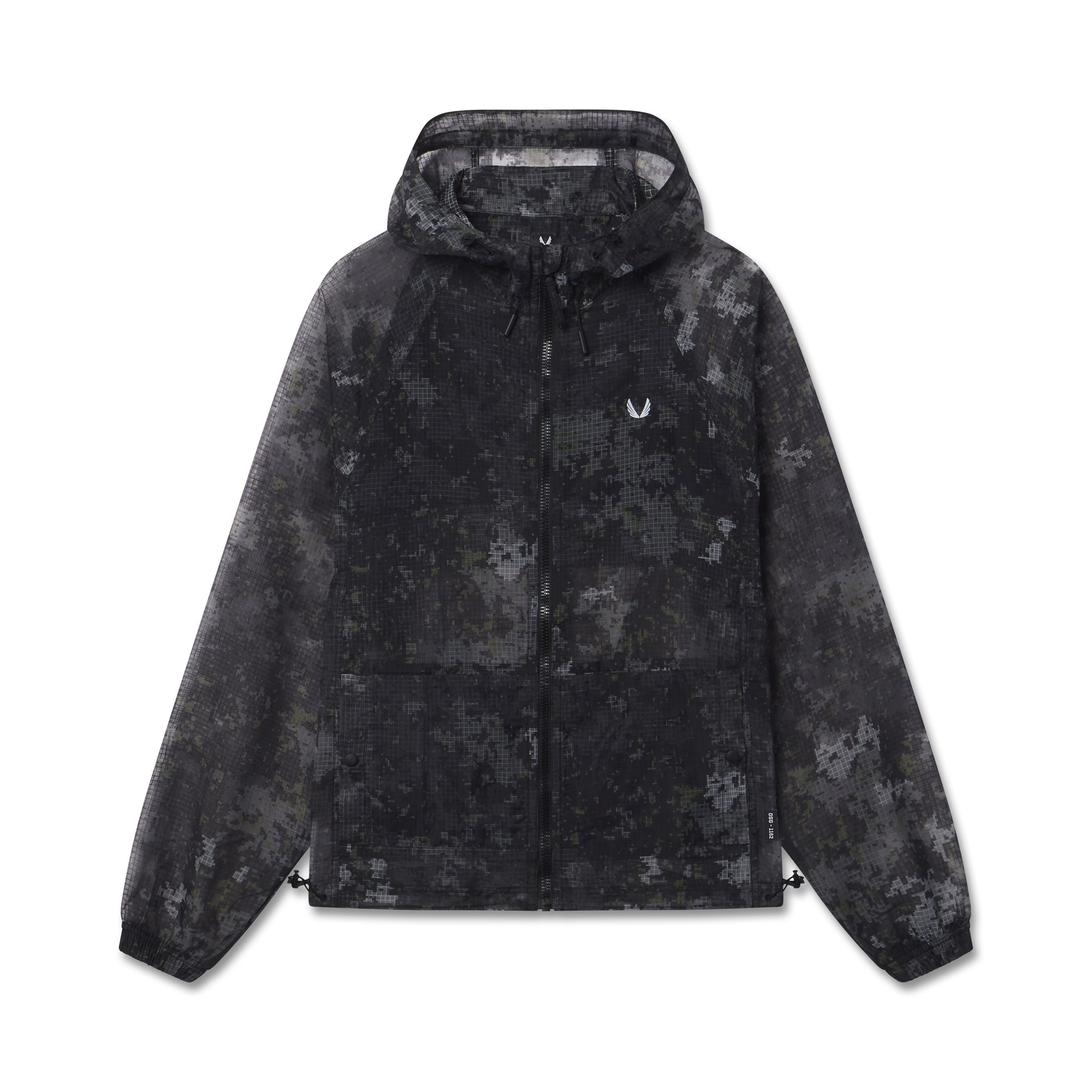 Weather-Ready Transparent Ripstop Shell Jacket