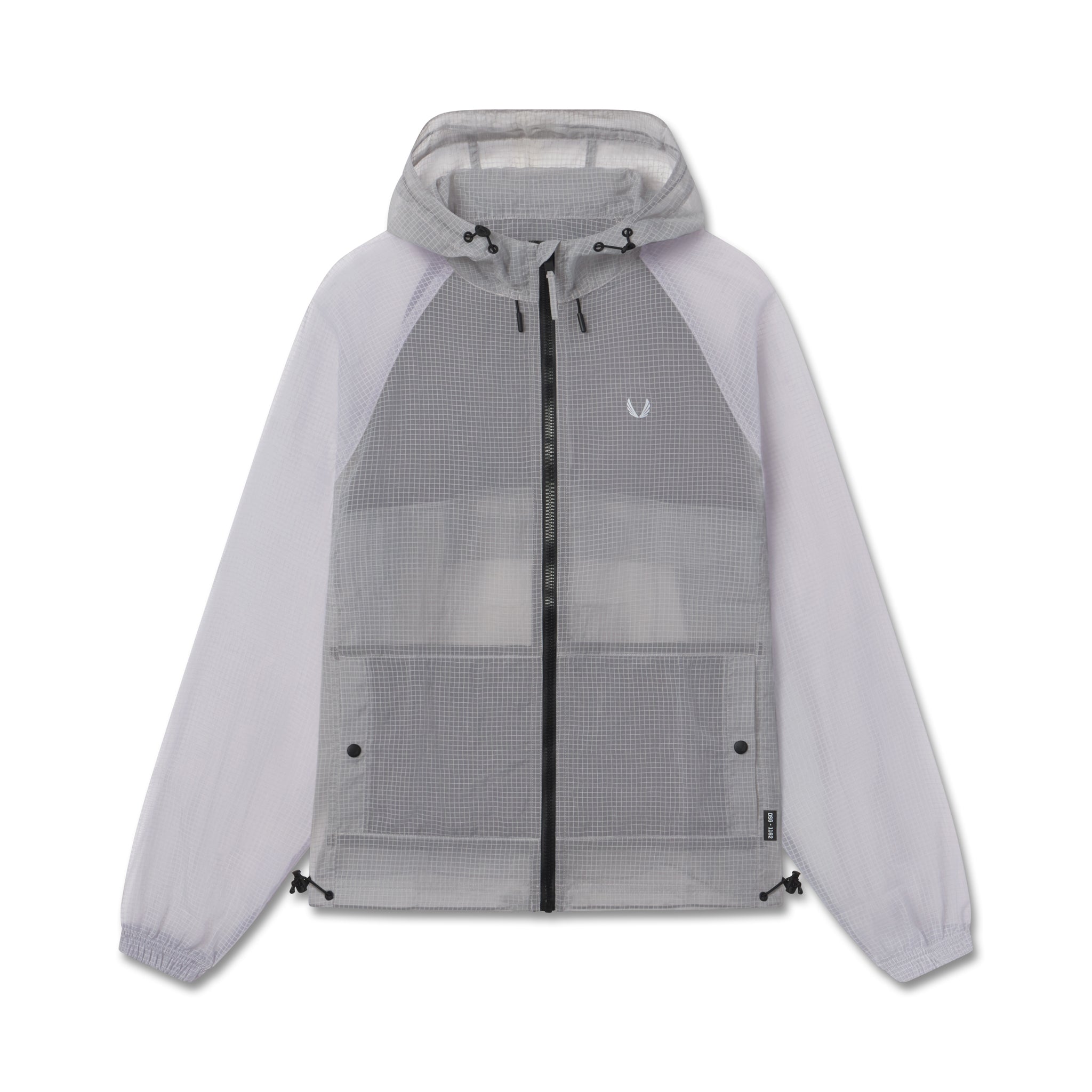 Weather-Ready Transparent Ripstop Shell Jacket