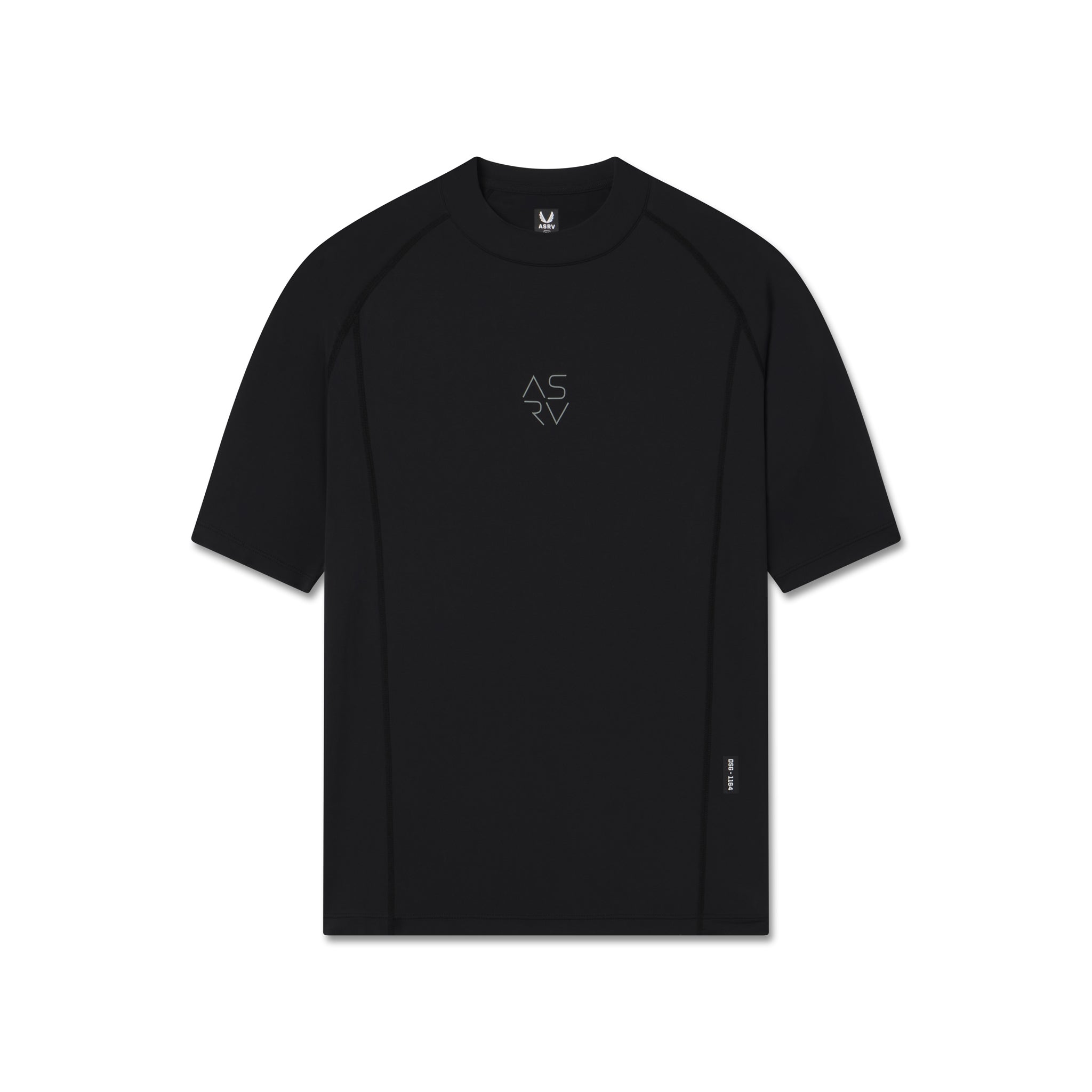 1164. LYCRA® ADAPTIV Baselayer Shortsleeve - Black