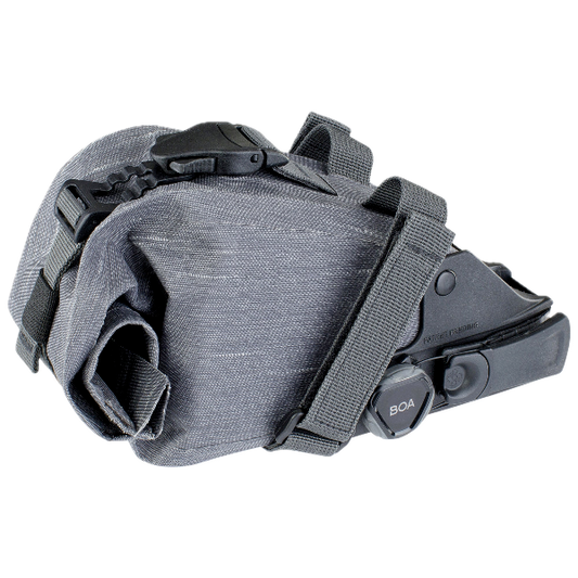 Gray ankle strap with BOA system on a white background