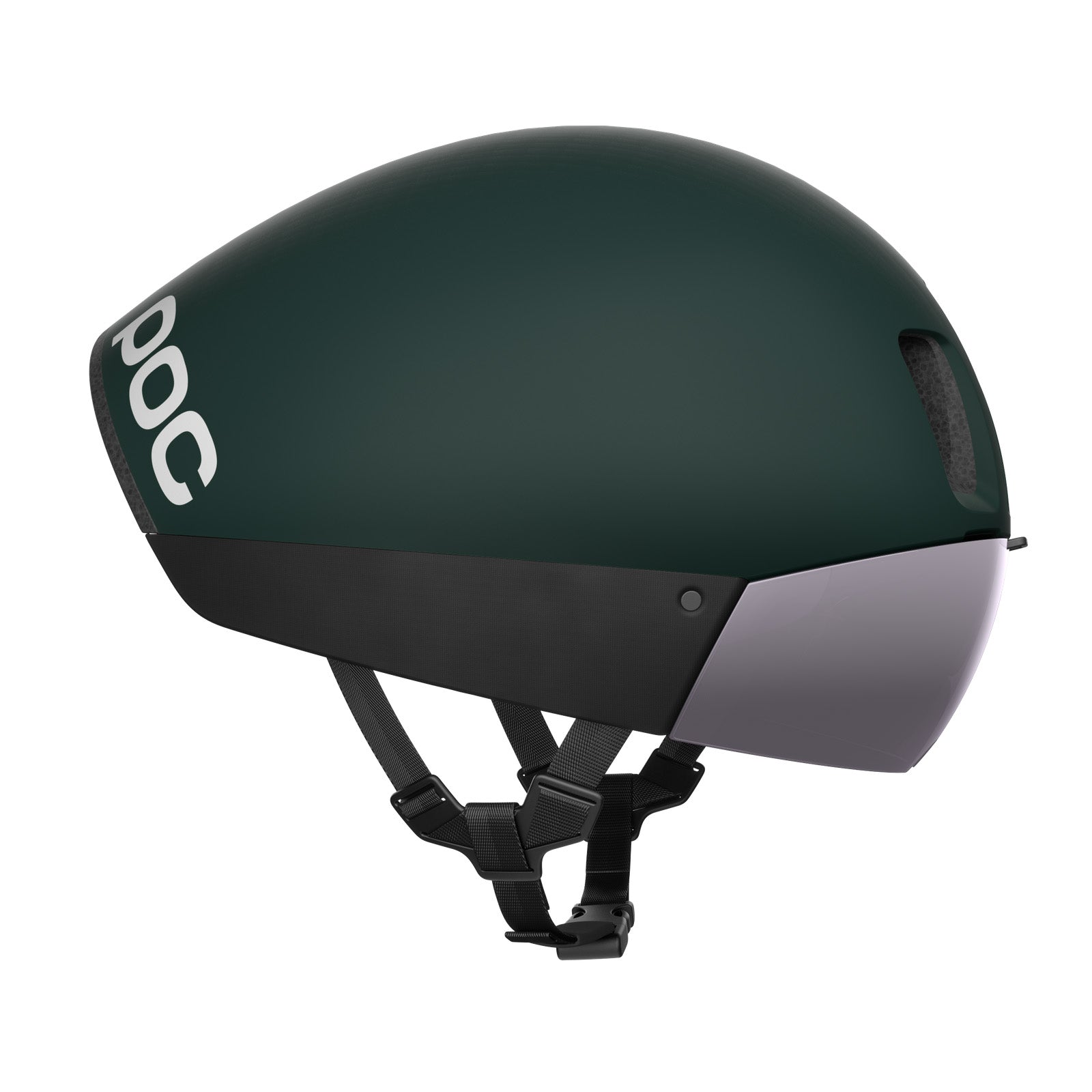 bike helmet aerodynamics POC - Procen Air - Road Cycling Helmet - Green