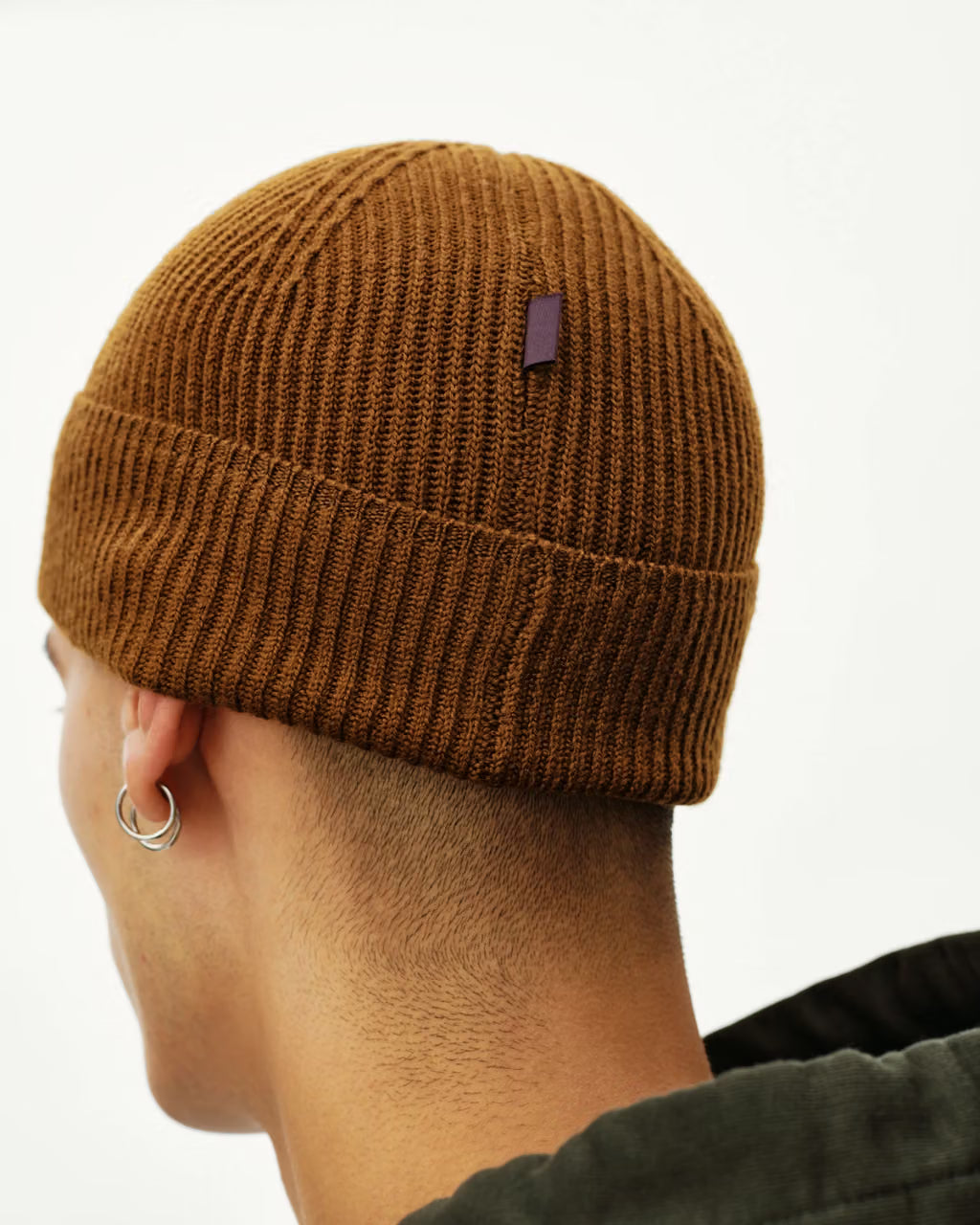 Off-Race Merino Knit Beanie