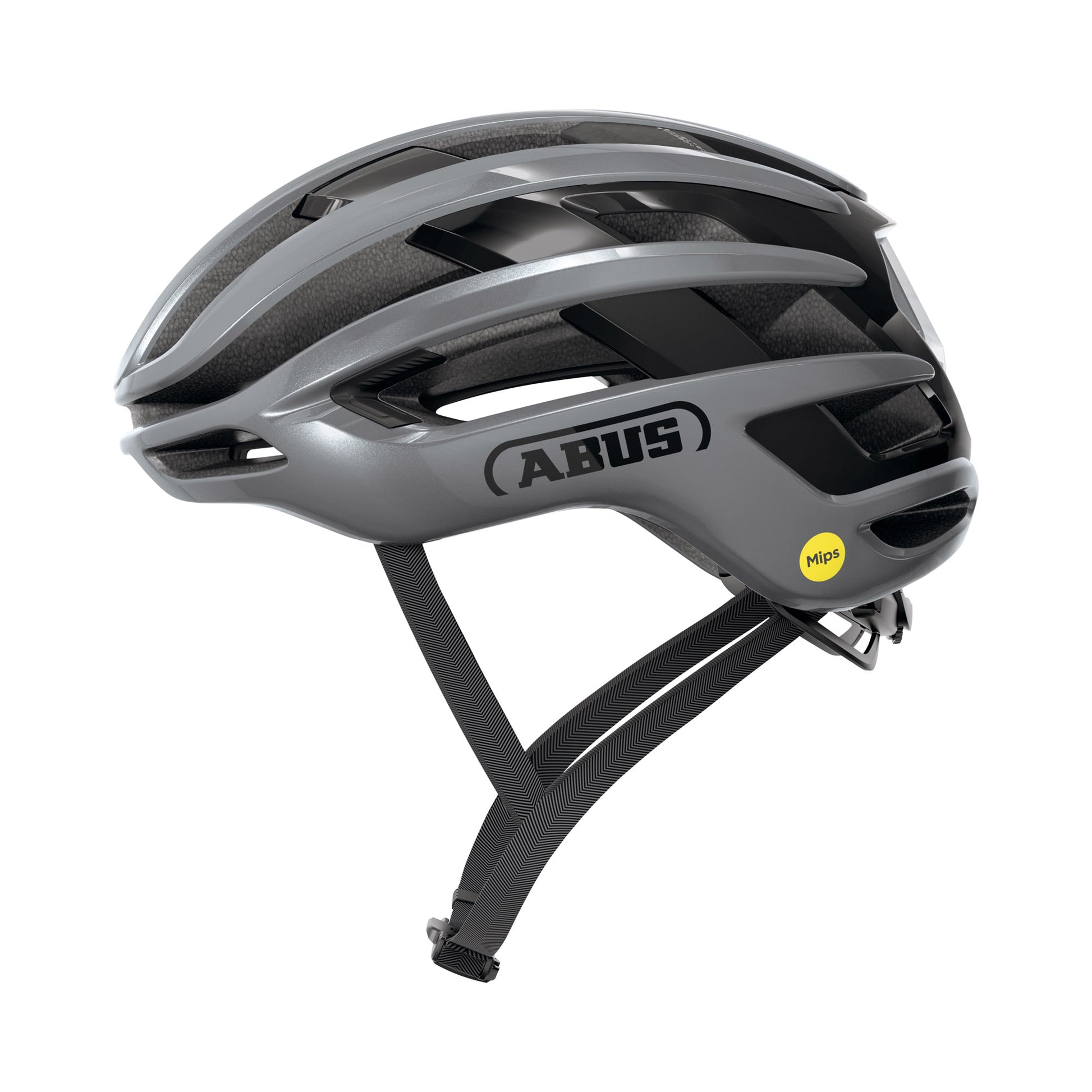 Abus AirBreaker 2.0 MIPS Helmet, L / Graphite Silver