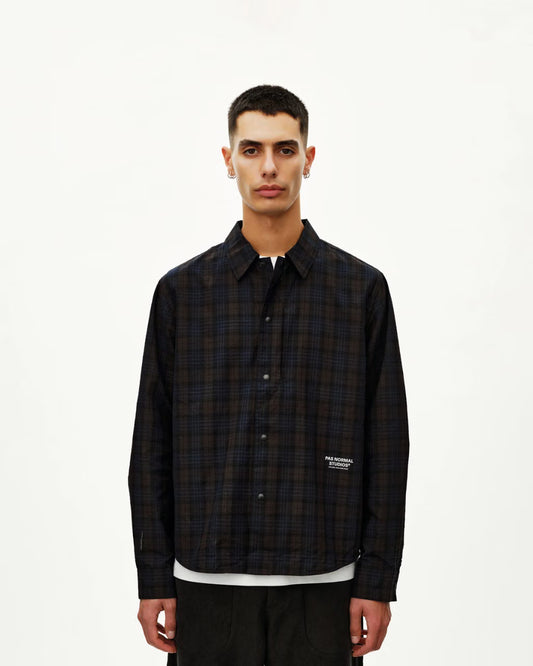 Unisex Off-Race Seersucker Shirt