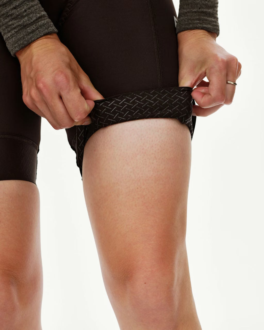 Women's Mechanism Thermal Bib Shorts Dark Coffee