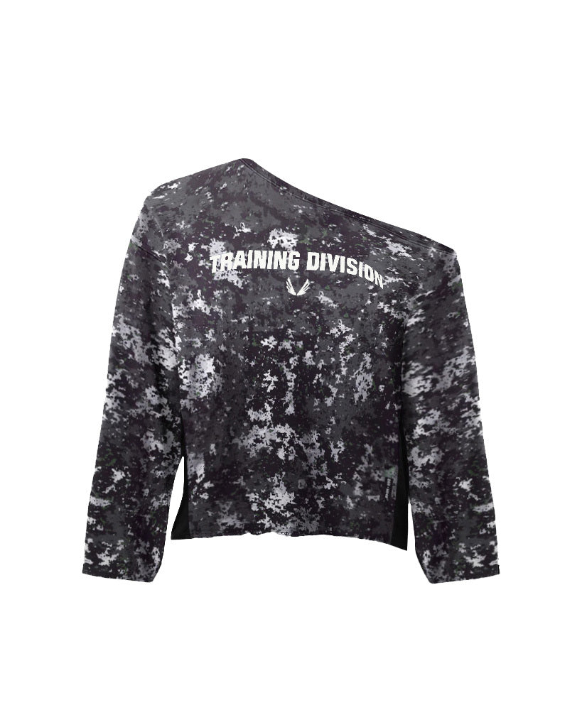 Raw Hem Oversized Crewneck