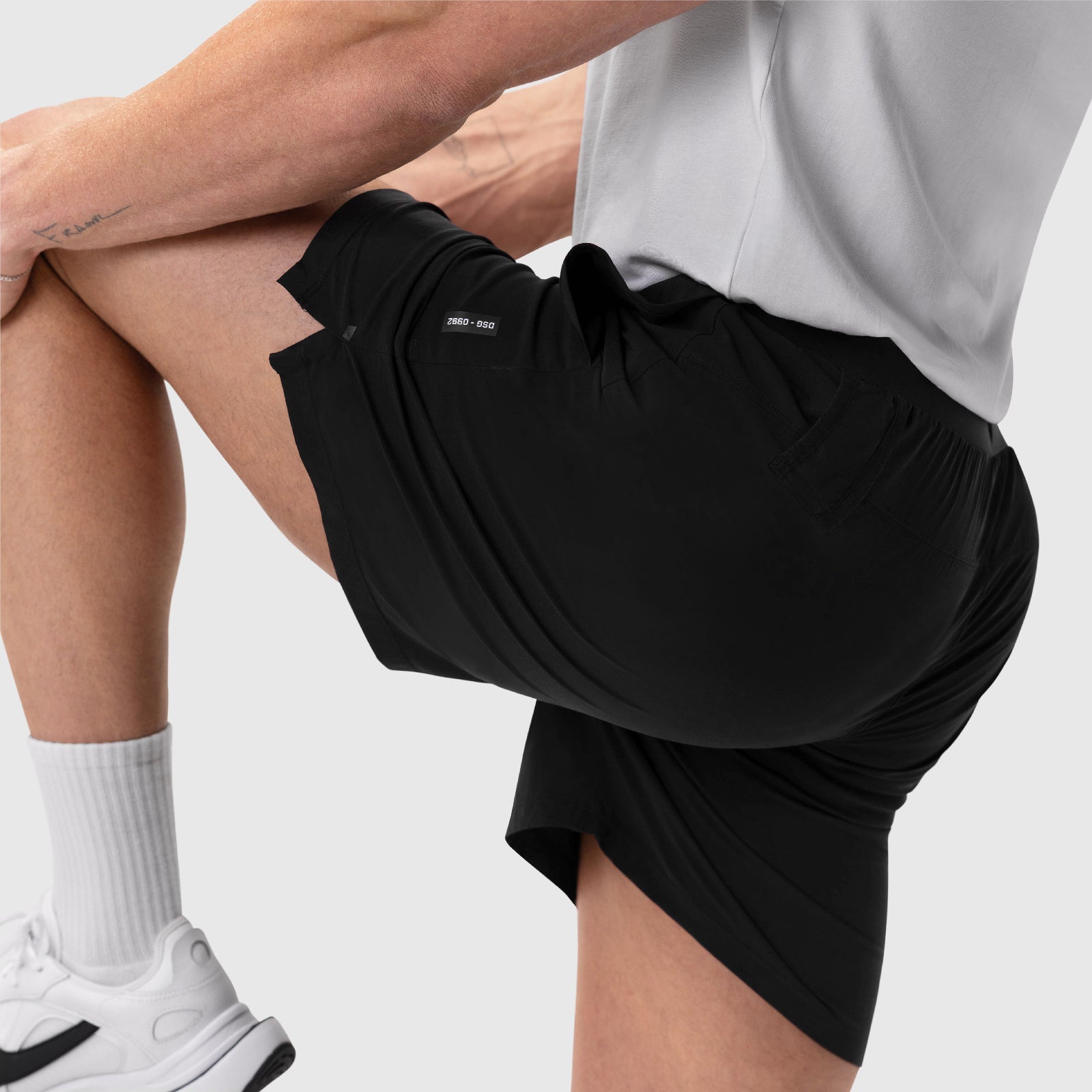 0992. Aerotex™ 6" Training Short - Black